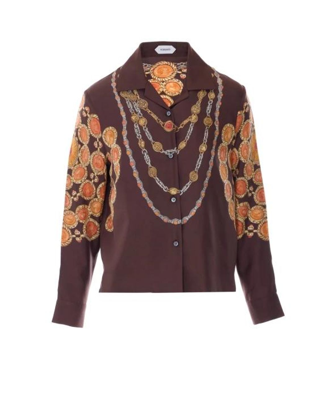Camicia di Versace in Brown