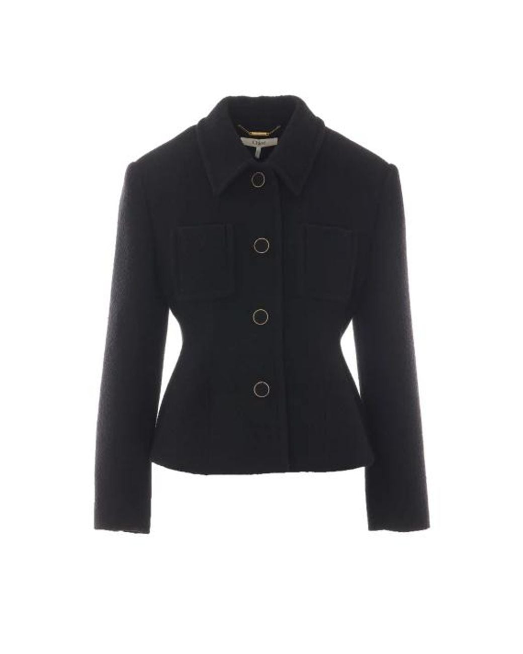 Giacca Sartoriale Nera di Chloé in Blue