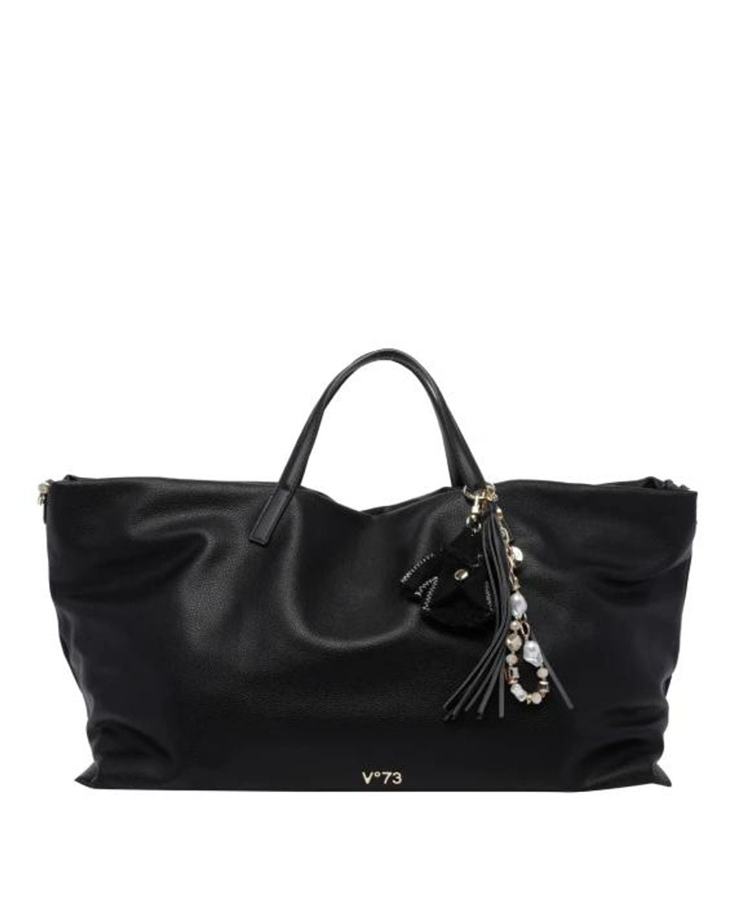 Borsa Shopper Giada Nera di V73 in Black