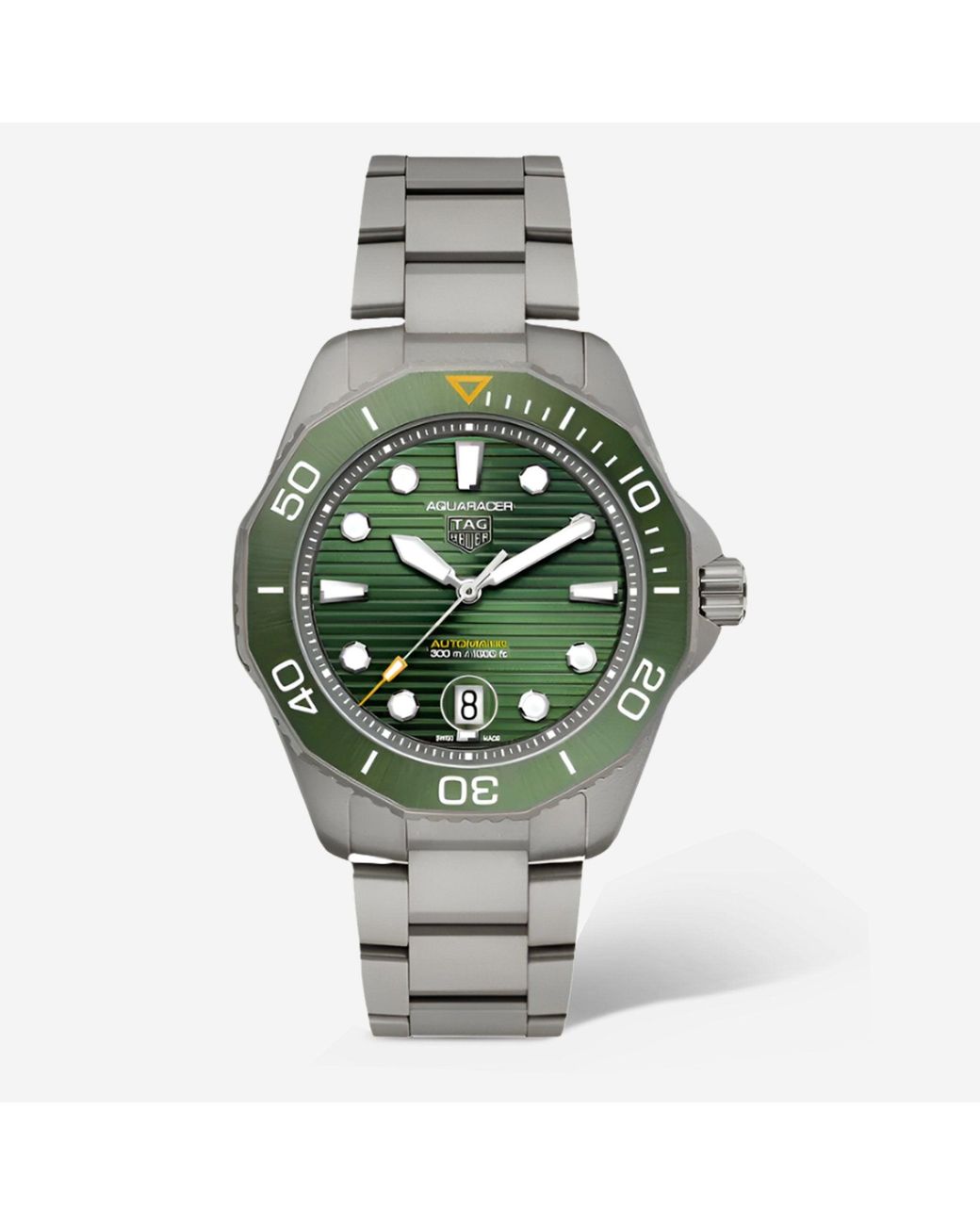 Tag Heuer Green Aquaracer Titanium Automatic Watch Wbp208B.Bf0631 for men