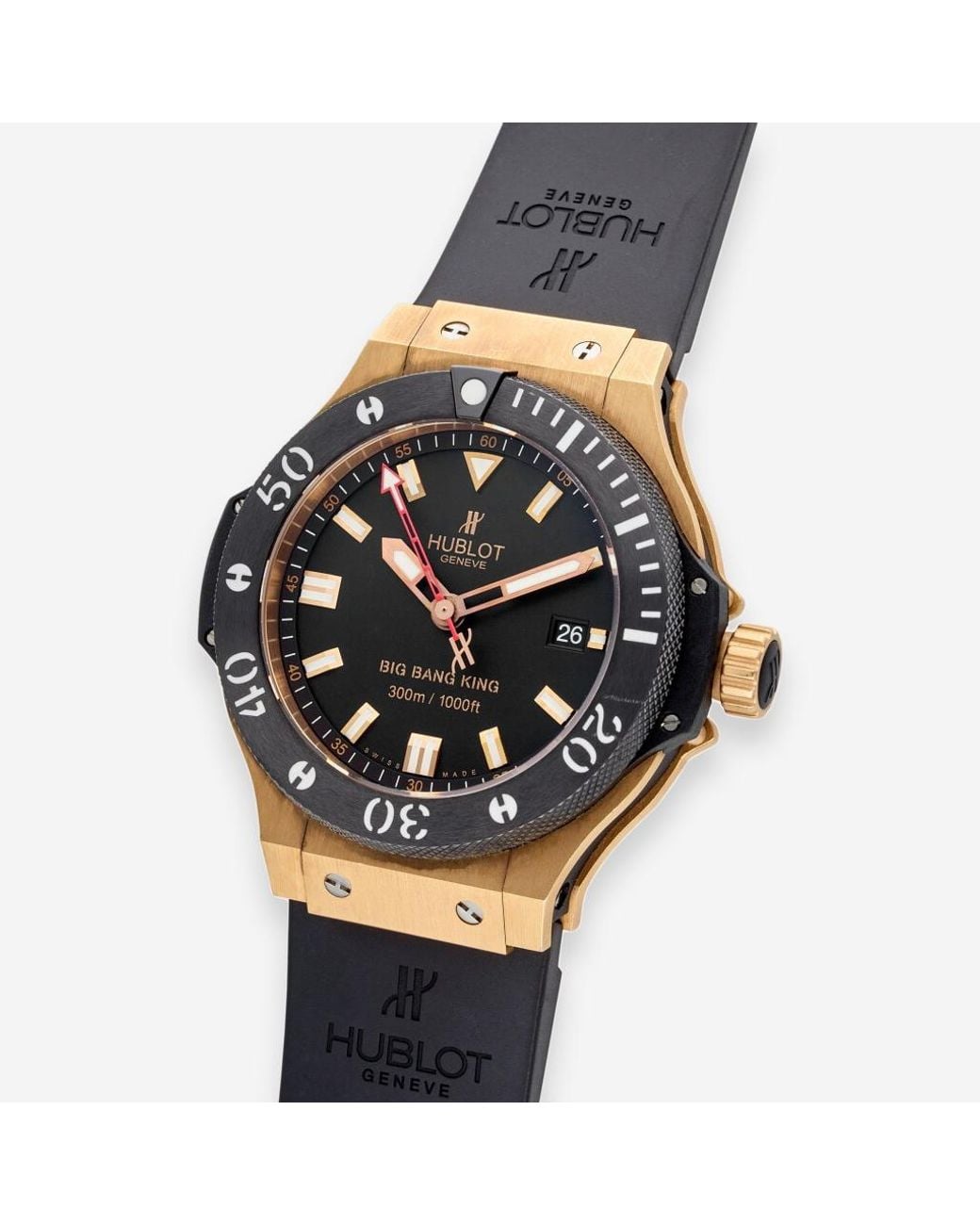 Box Rx King Hublot Big Bang King 18K Automatic Watch 312.Pm.1128.Rx in Black | Lyst