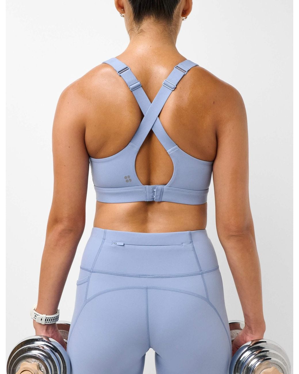Sweaty Betty Blue Women's Power Pulse Sports Bra
