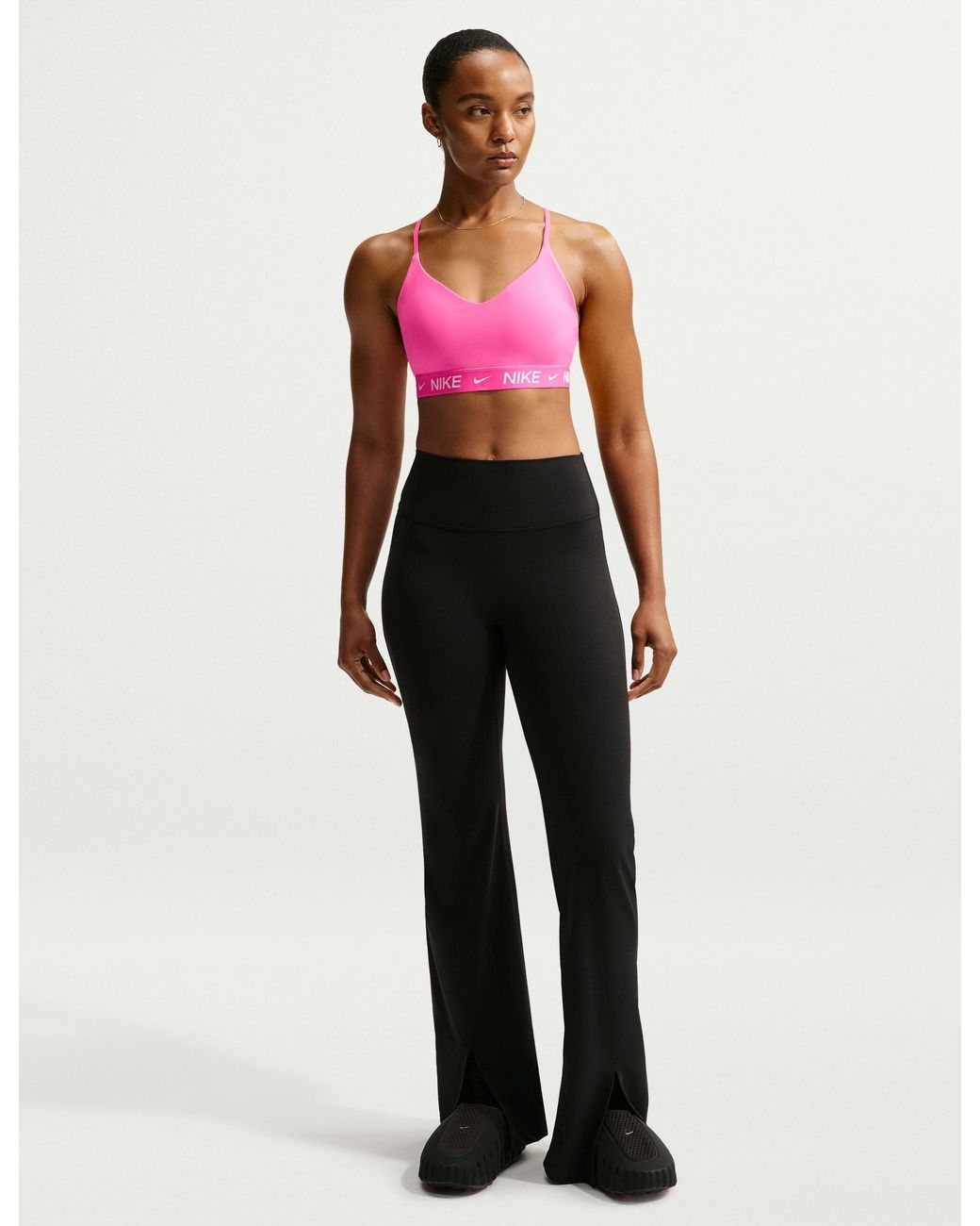 Nike Pink Women's Indy Light Support Sports Bra