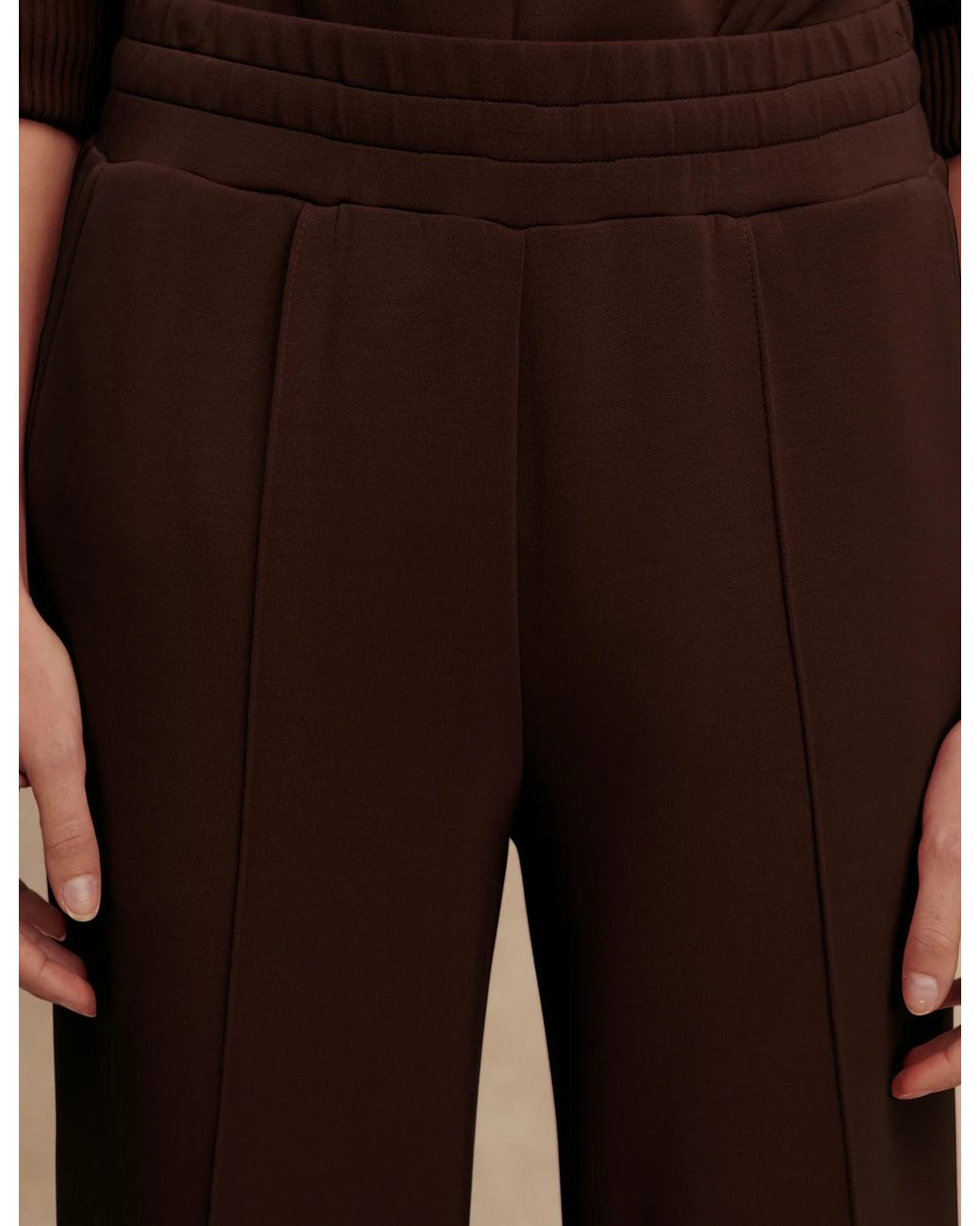 Varley Brown Women's The Wide Leg Pant 30"