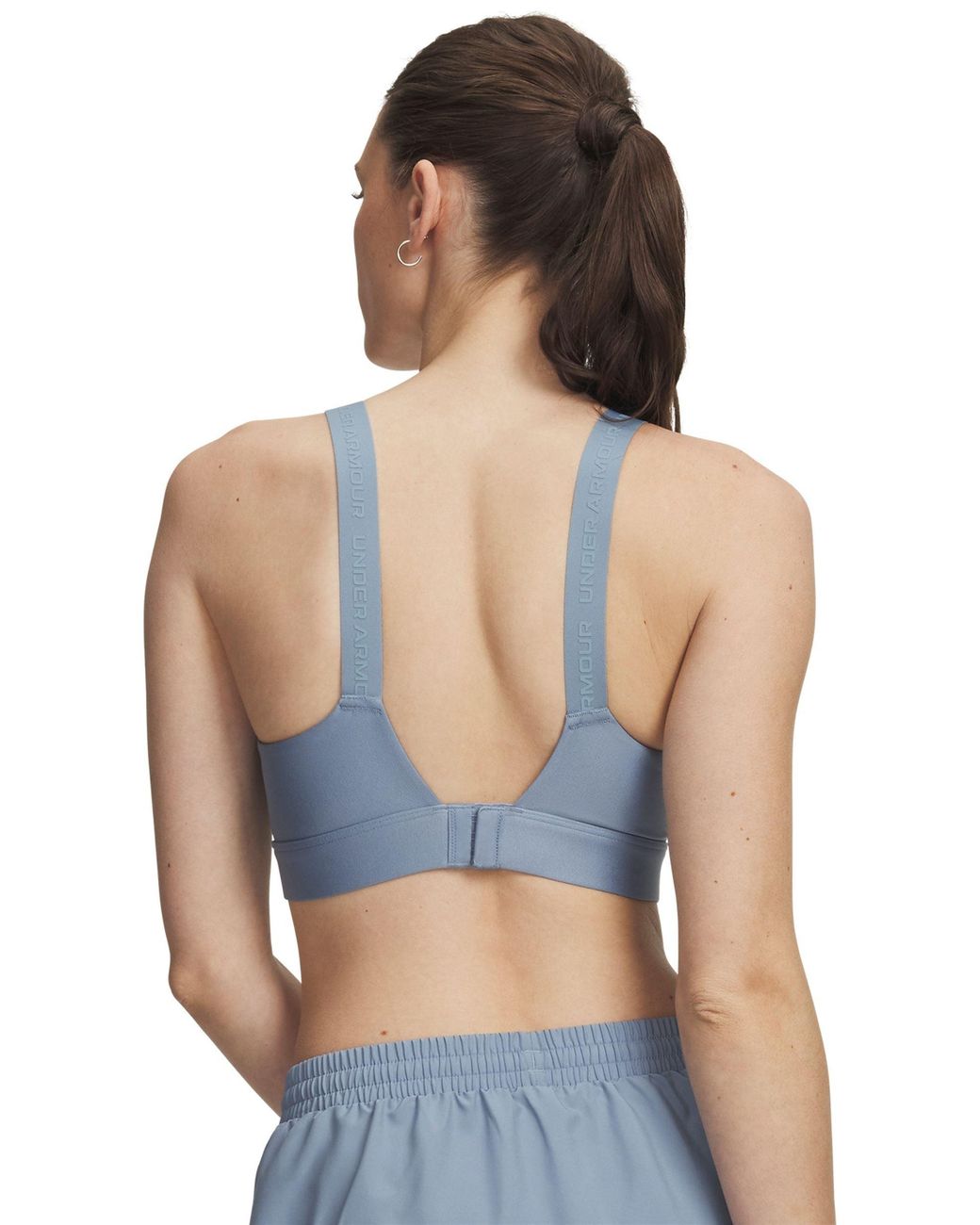 Under Armour Blue Infinity 2.0 High Sports Bra Wind Wind