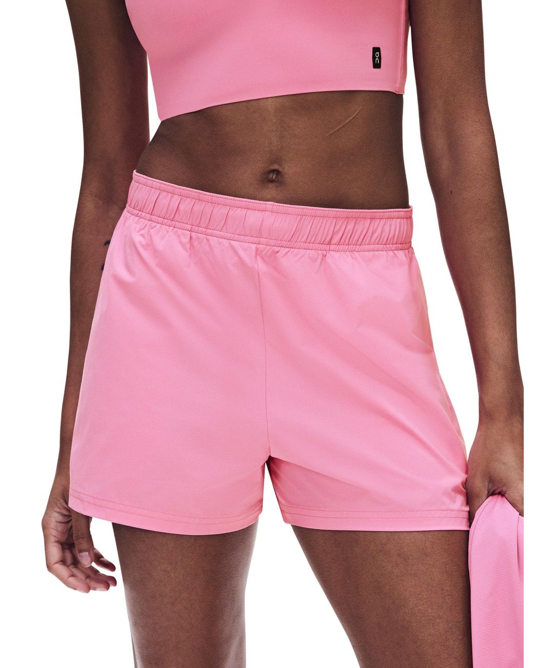 On Shoes Pink Women's 3" Core Shorts