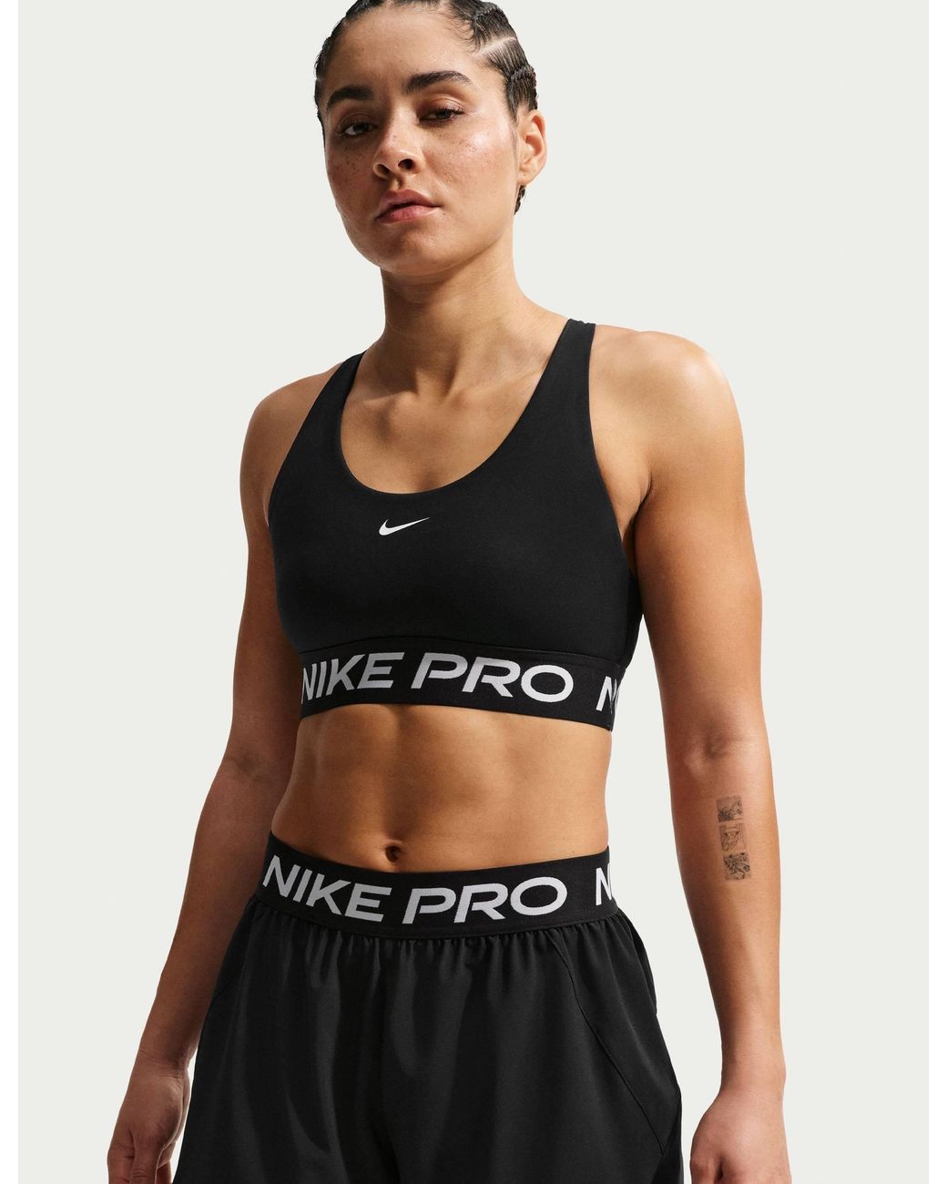 Nike Black Women's Pro 2-in-1 Shorts