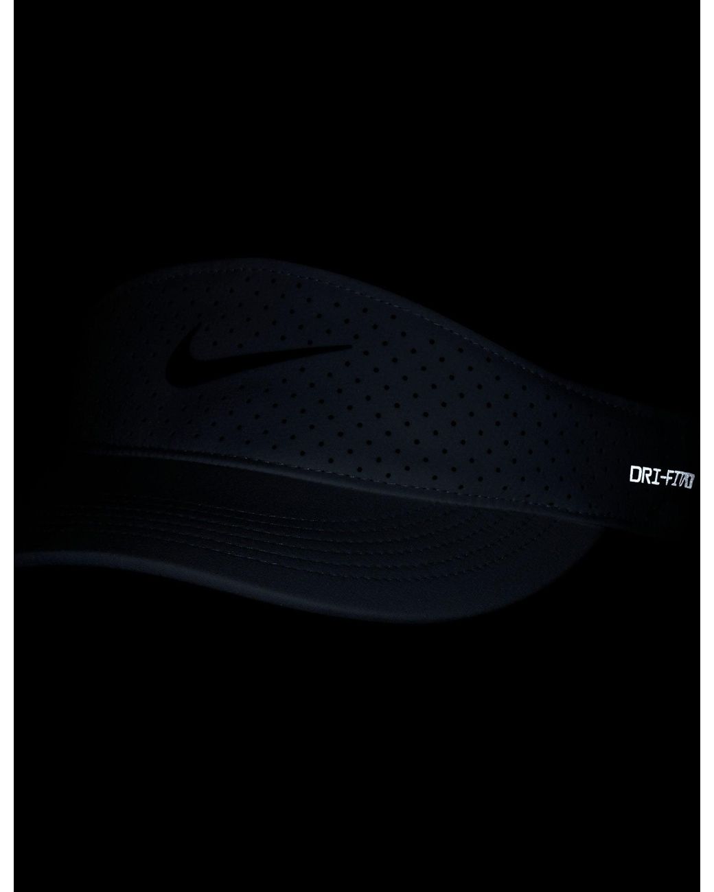 Nike White Women's Dri-fit Adv Ace Tennis Visor