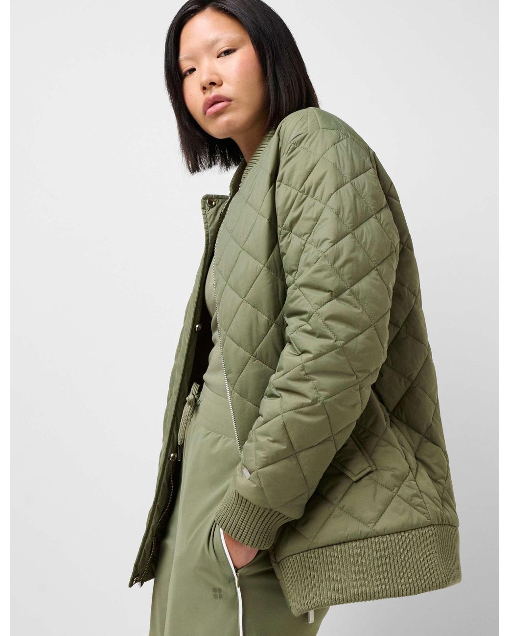 Sweaty Betty Green Women's On The Move Jacket