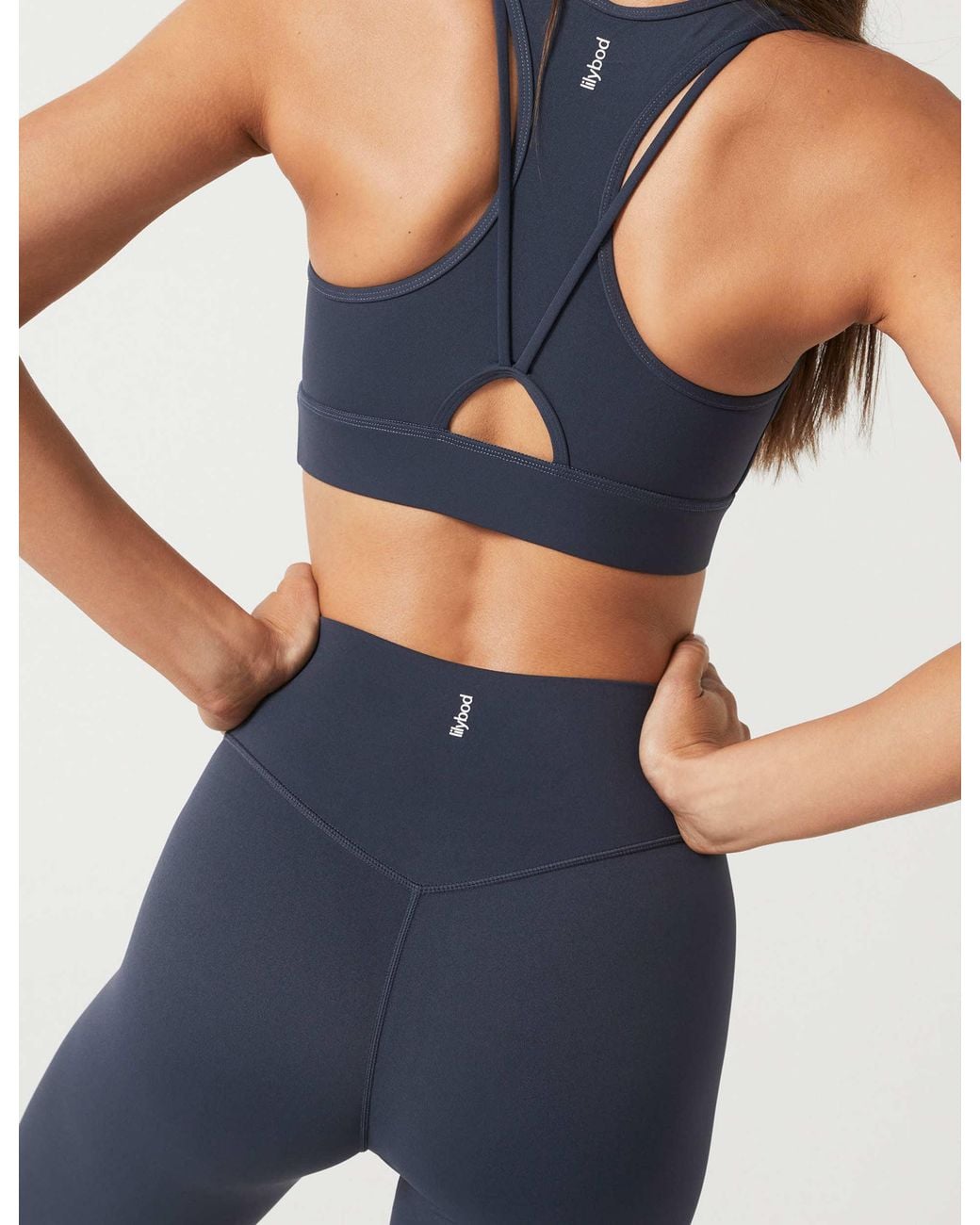 Lilybod Blue Women's Chloe Cloud-core legging