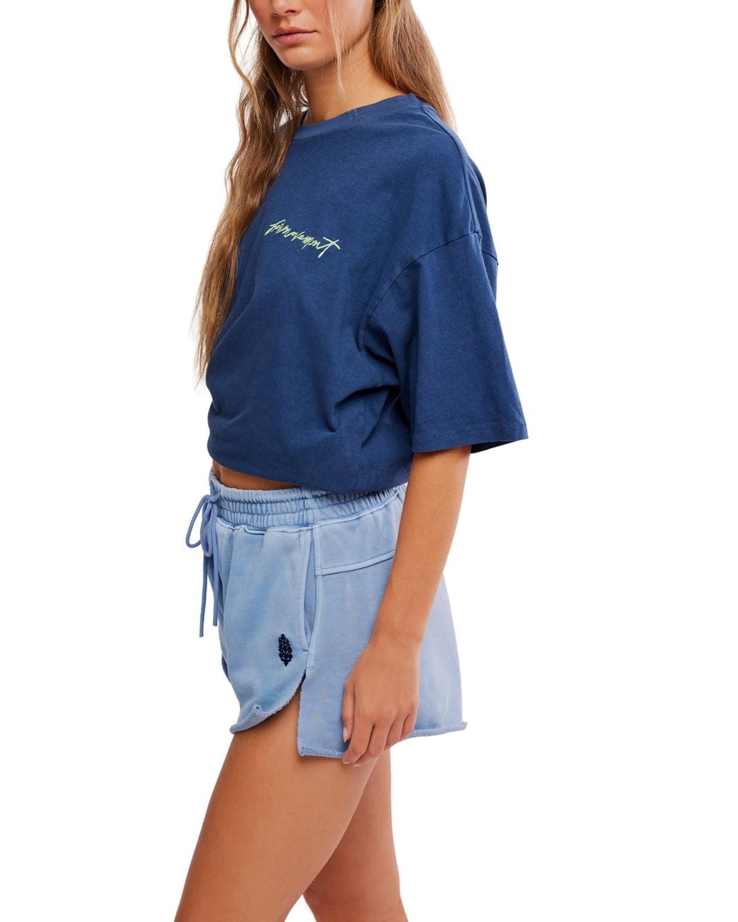 Fp Movement Blue Women's Knockout Shorts