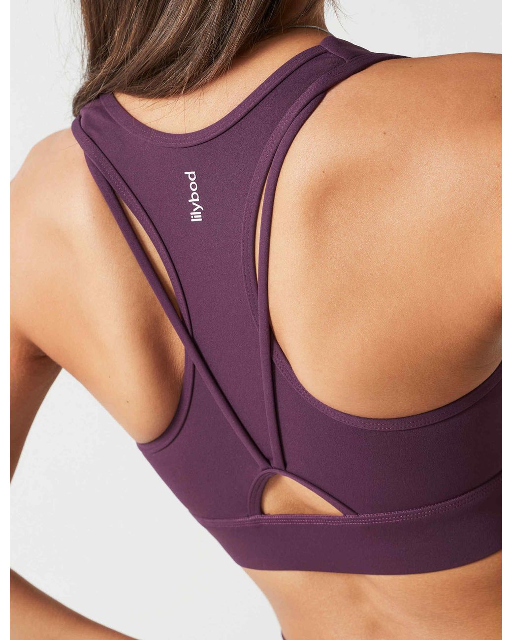 Lilybod Purple Women's Frankie Cloud-core Sports Bra