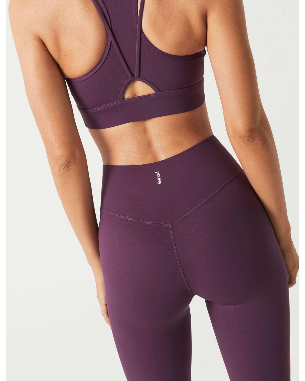Lilybod Purple Women's Chloe Cloud-core legging