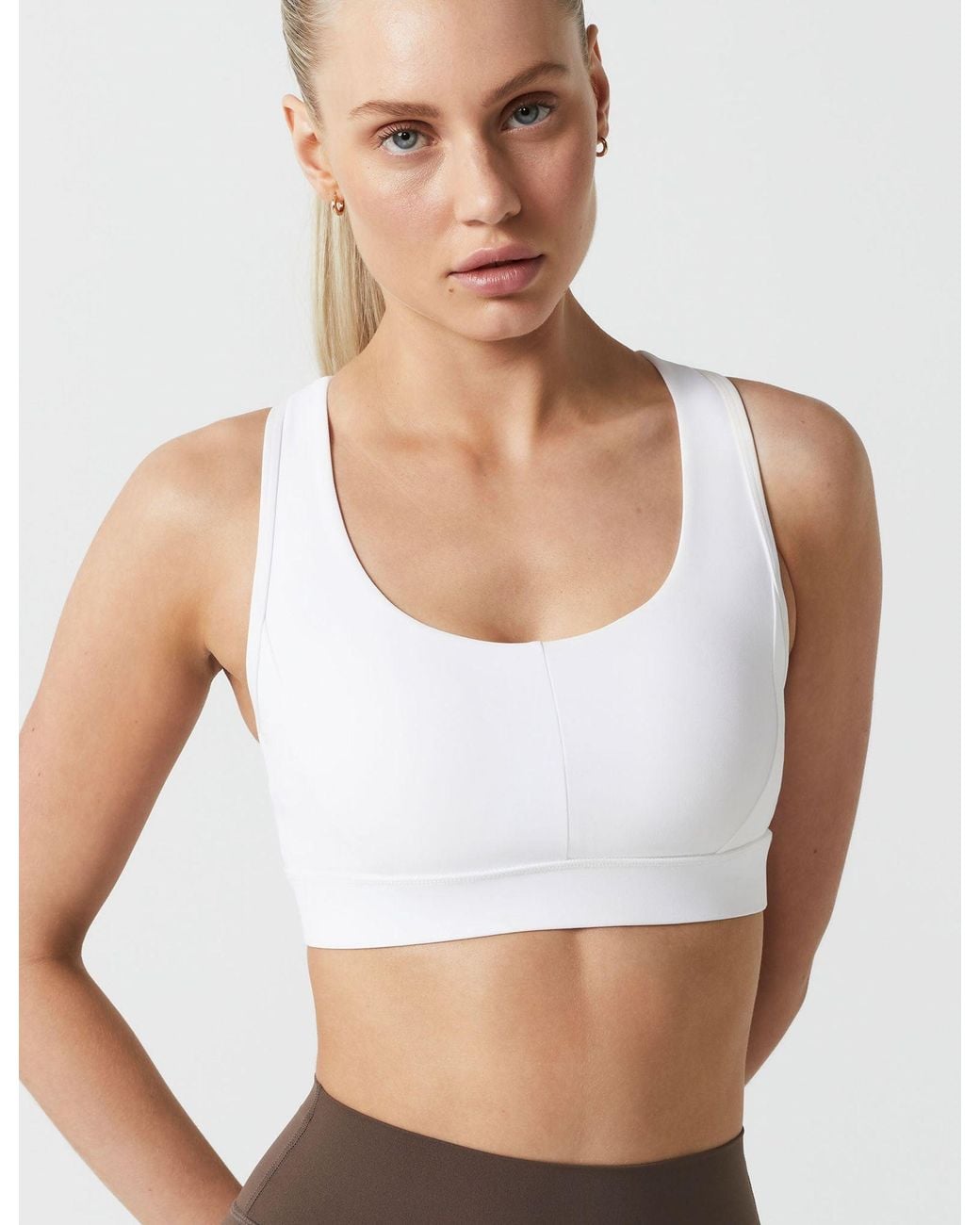Lilybod White Women's Frankie Cloud-core Sports Bra