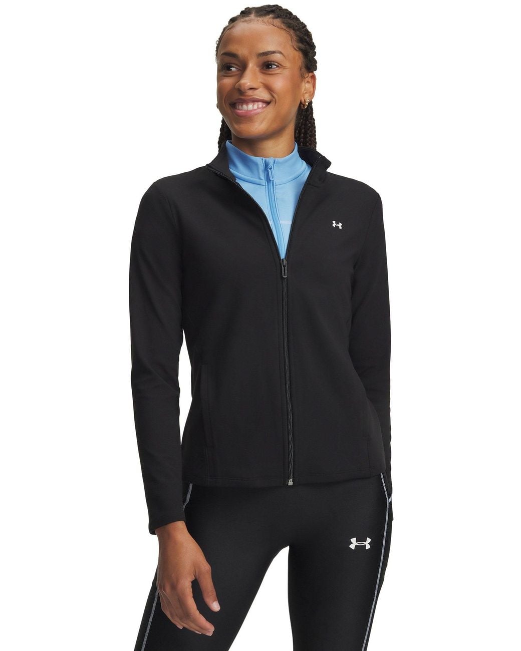 Under Armour Black Women's Motion Full Zip