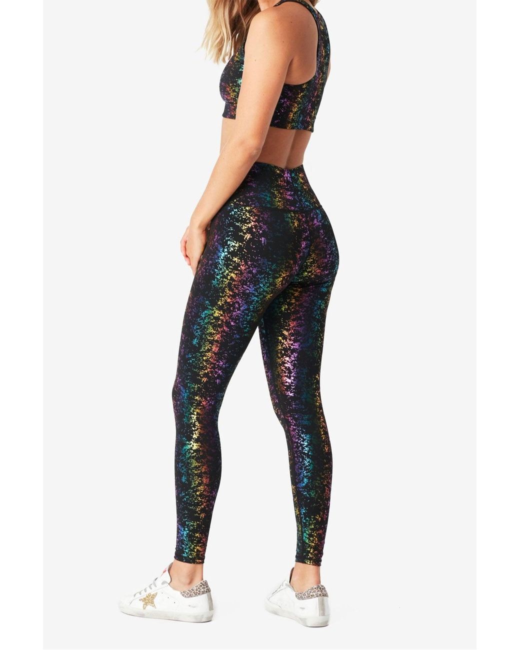 Terez Black Rainbow Foil Haze Uplift 