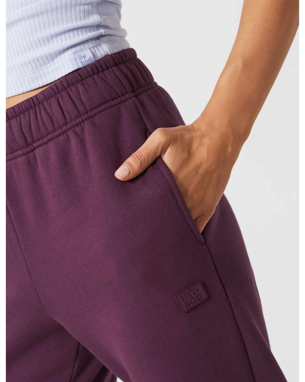 Lilybod Purple Women's Olivia Loose Fit jogger