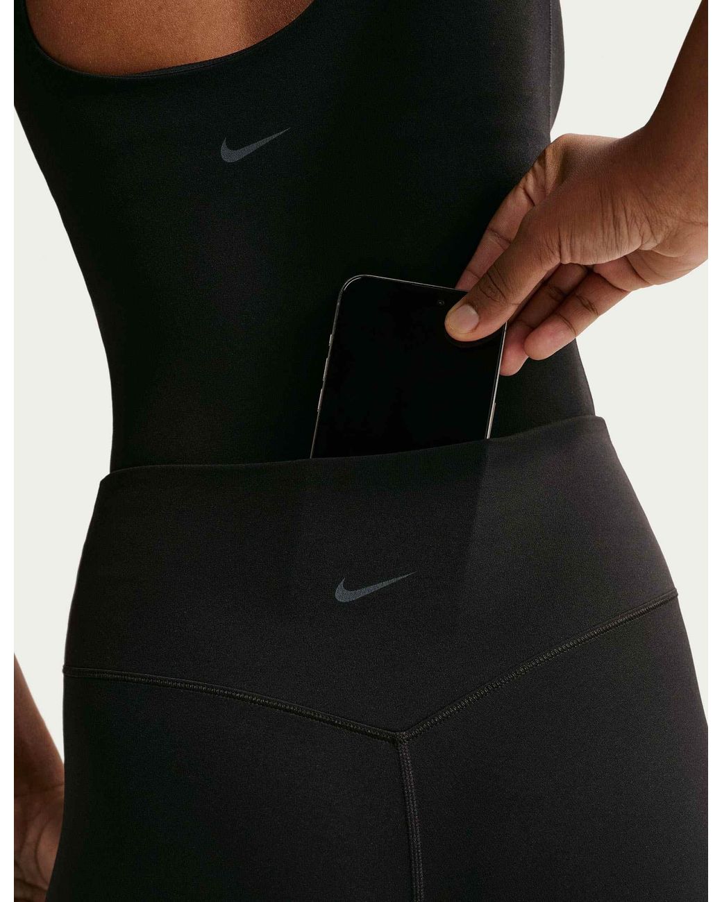Nike Black Women's Zenvy High Waisted Full-length leggings