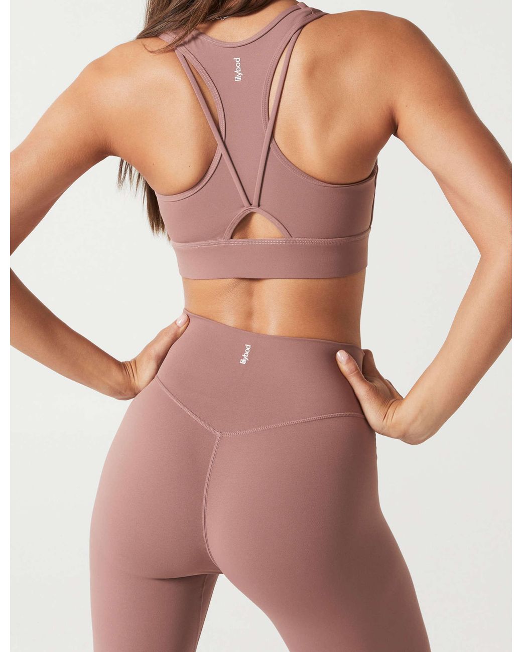Lilybod Pink Women's Chloe Cloud-core legging