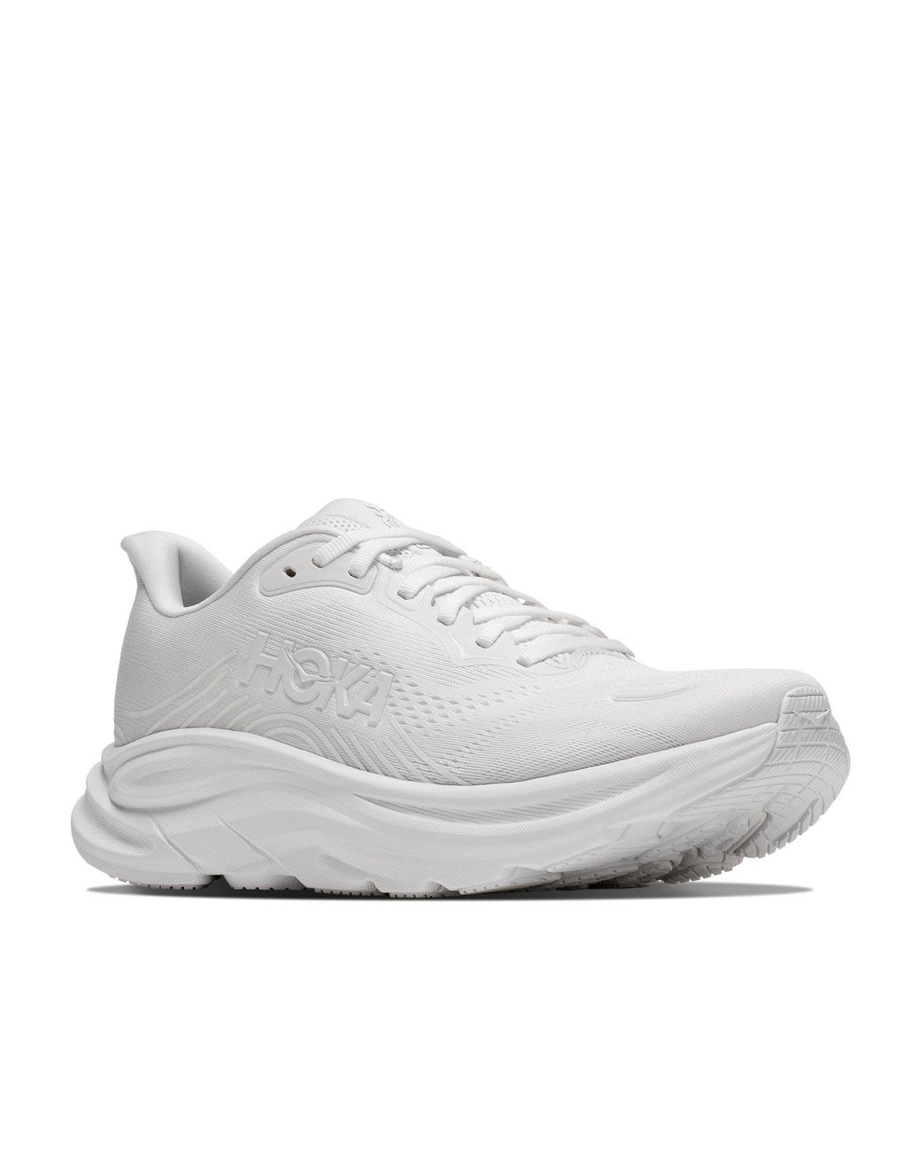 Hoka One One White Clifton 11 Road Running Shoes