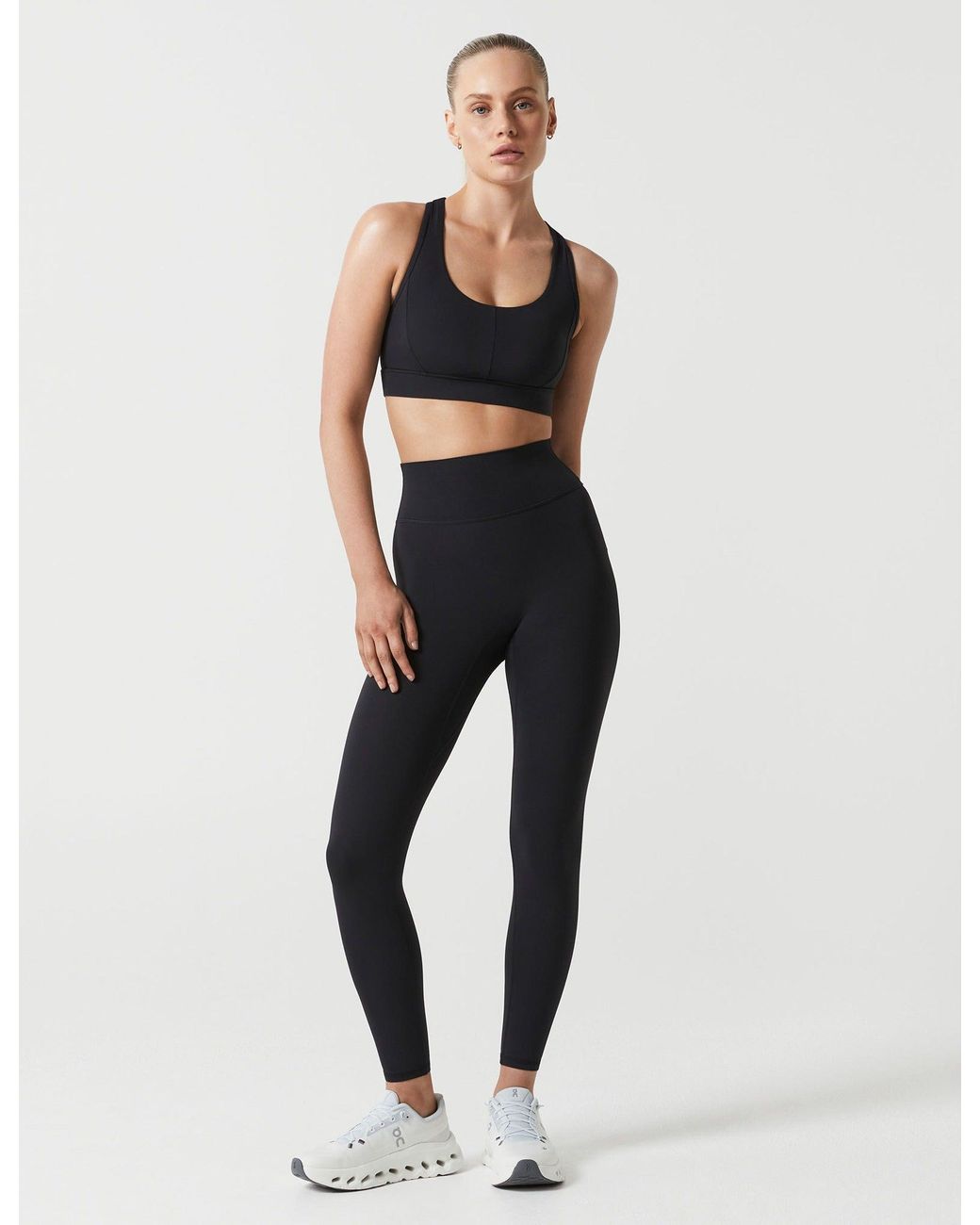 Lilybod Black Women's Frankie Cloud-core Sports Bra