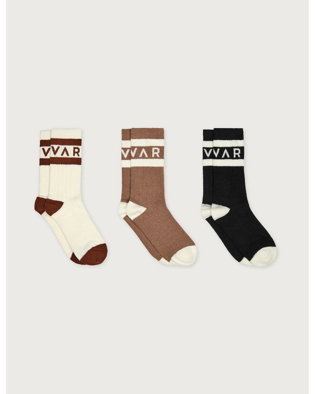 Varley Natural Women's Spencer Sock 3 Pack
