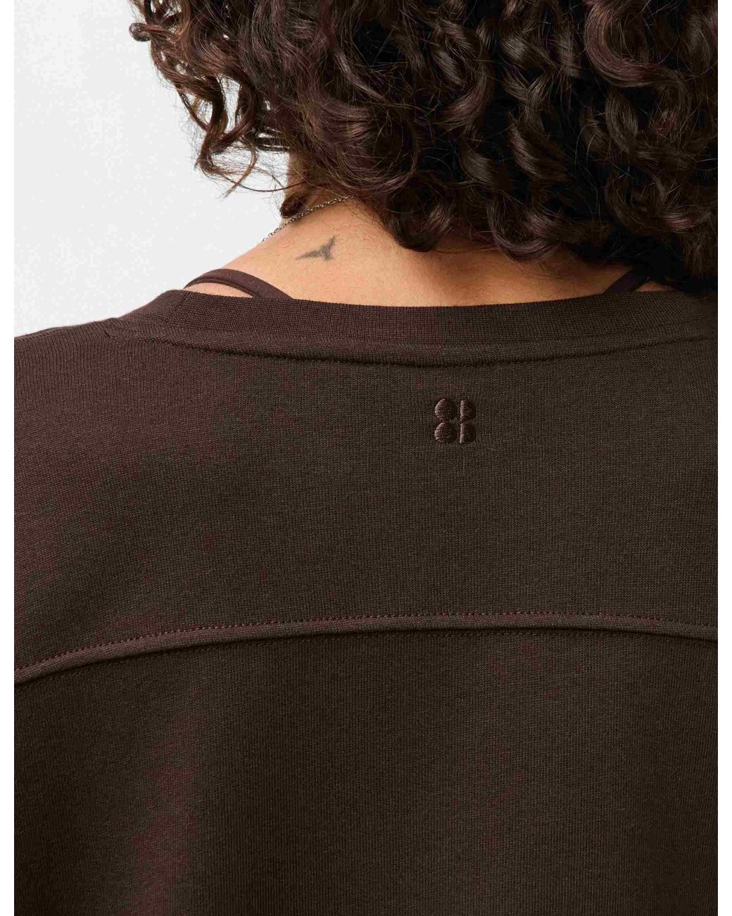 Sweaty Betty Black Women's After Class Crop Sweatshirt