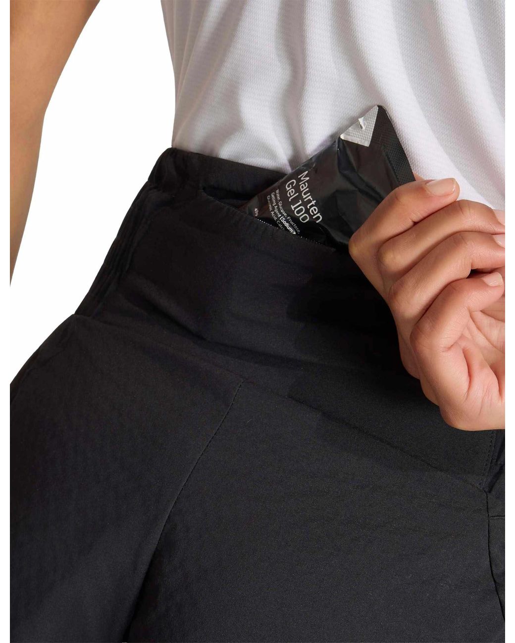 Adidas Black Adi365 Seasonal Womens Running Shorts
