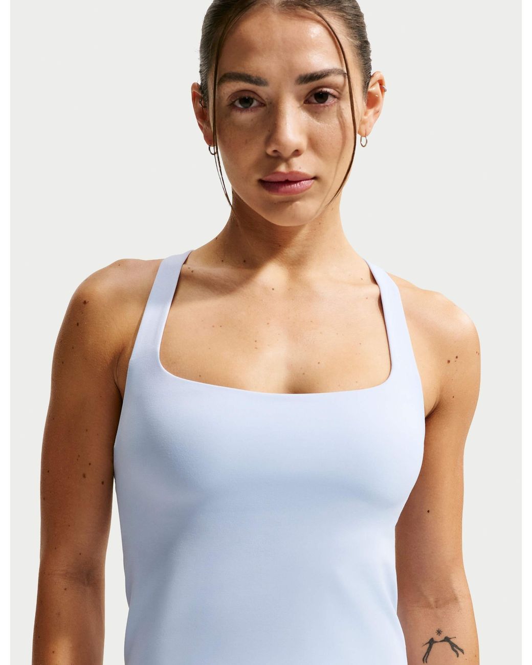 Nike Blue Women's Zenvy Light Support Sports Bra Tank