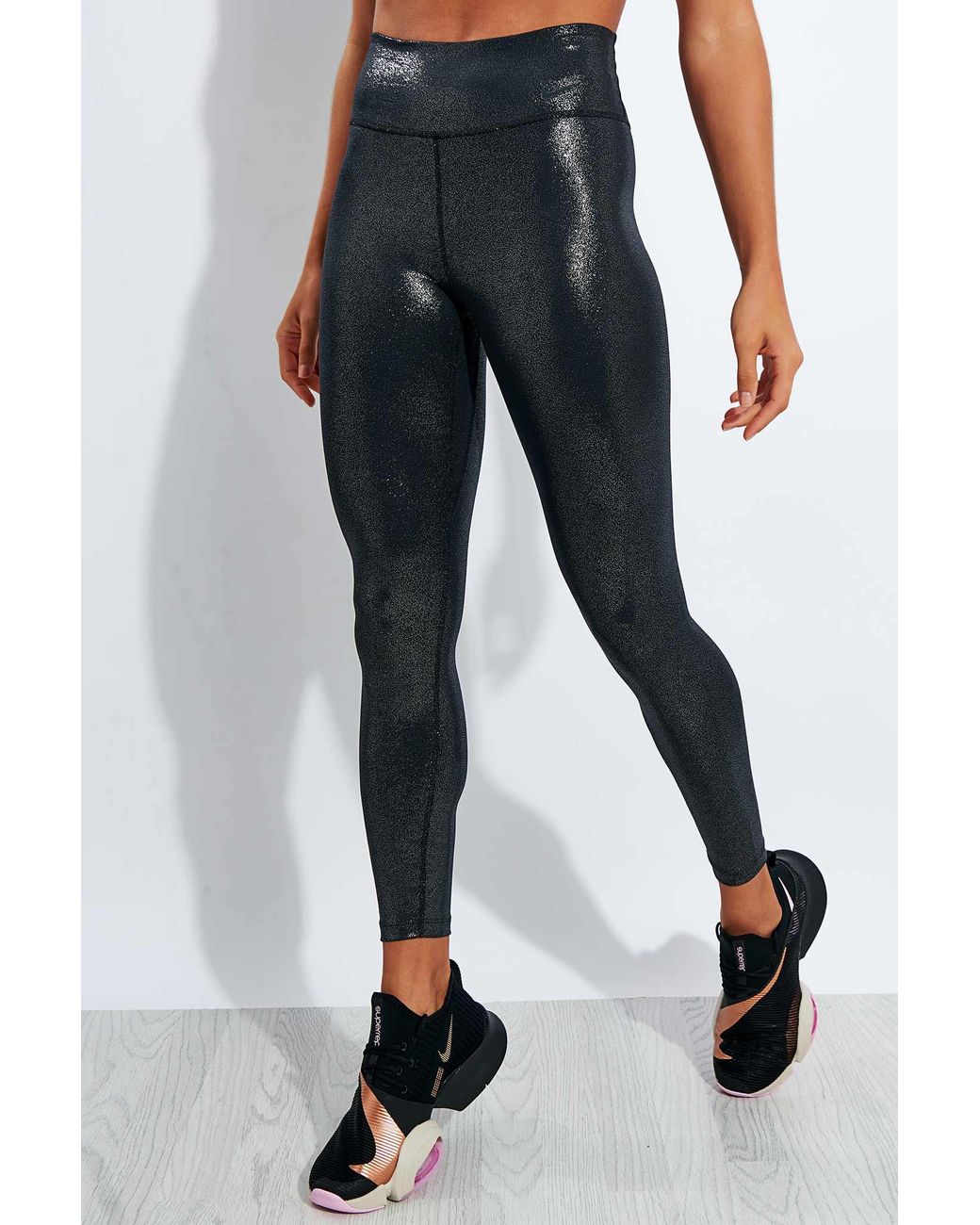 Nike One Sparkle 7 8 Tights in Blue Lyst UK