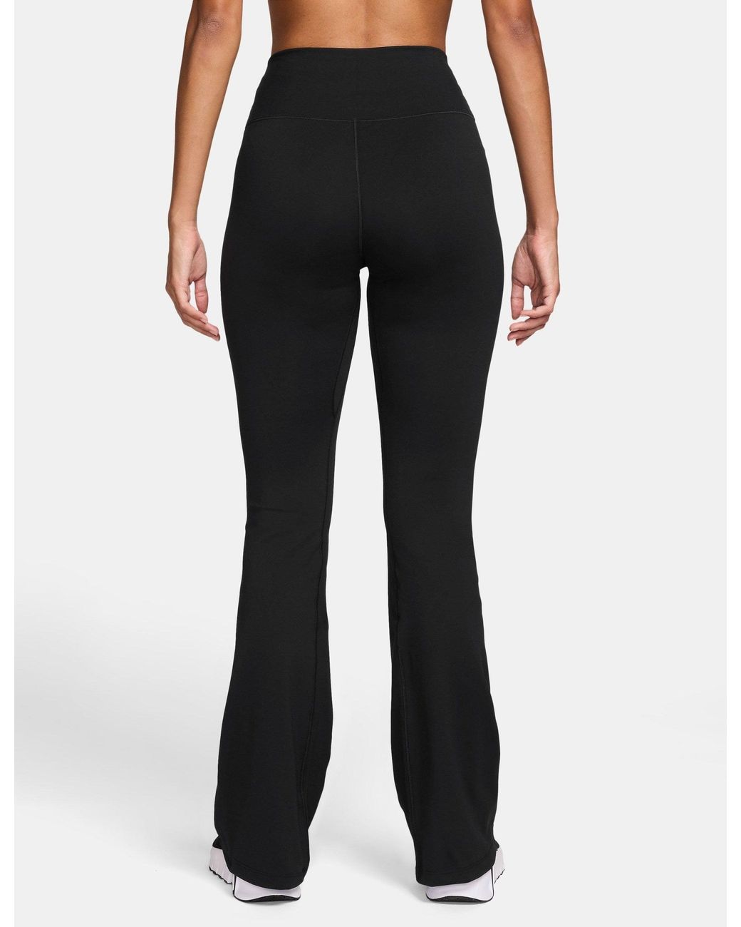 Nike Black Women's One High Waisted Flared leggings