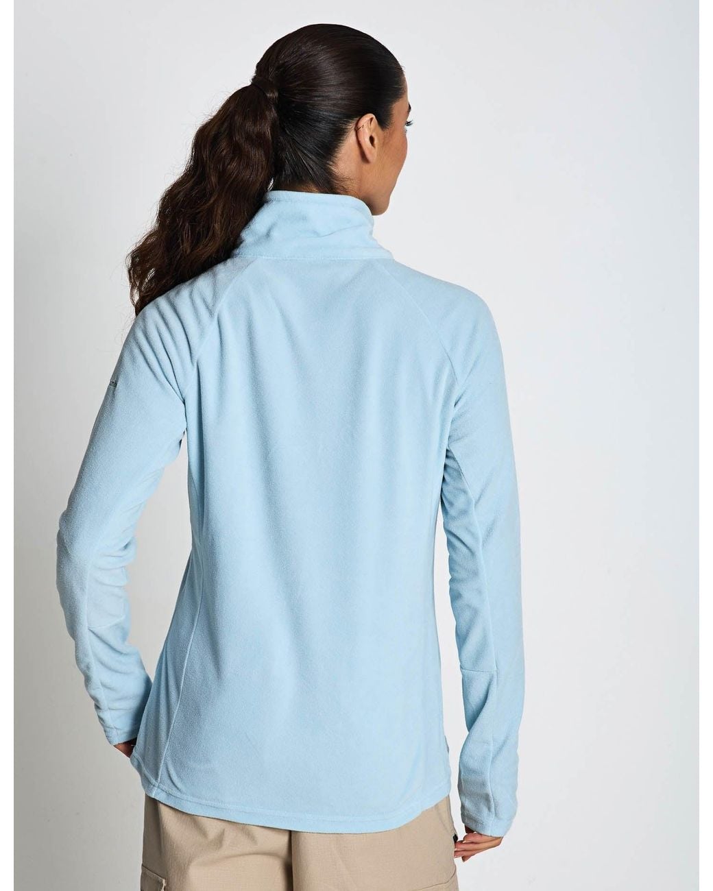 Columbia Blue Women's Glacial Iv Half Zip Fleece