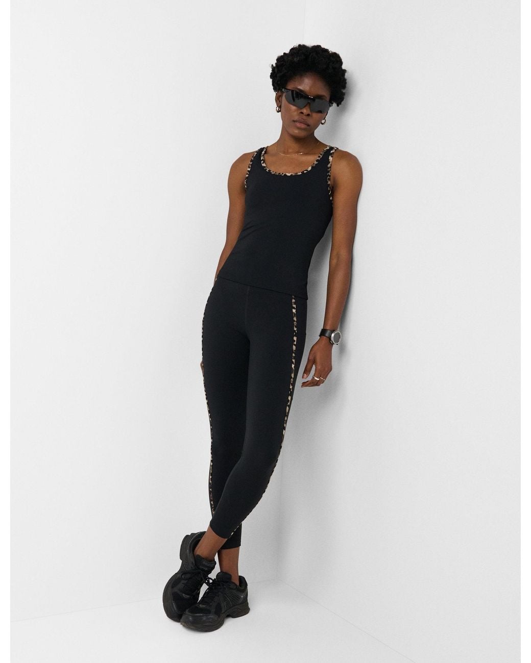 Sweaty Betty Black Women's Power Contrast Binding Tank