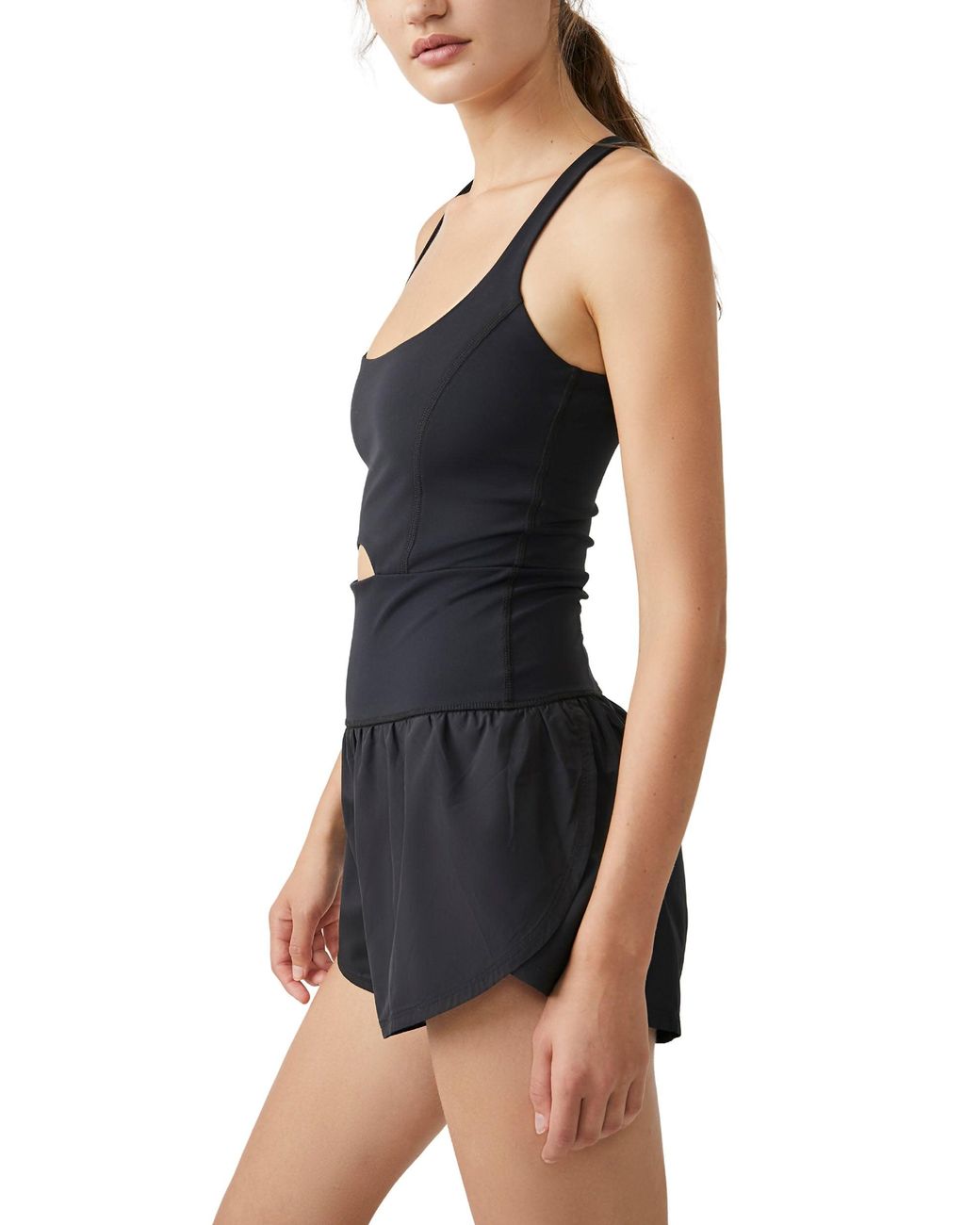 Fp Movement Black Women's Righteous Runsie