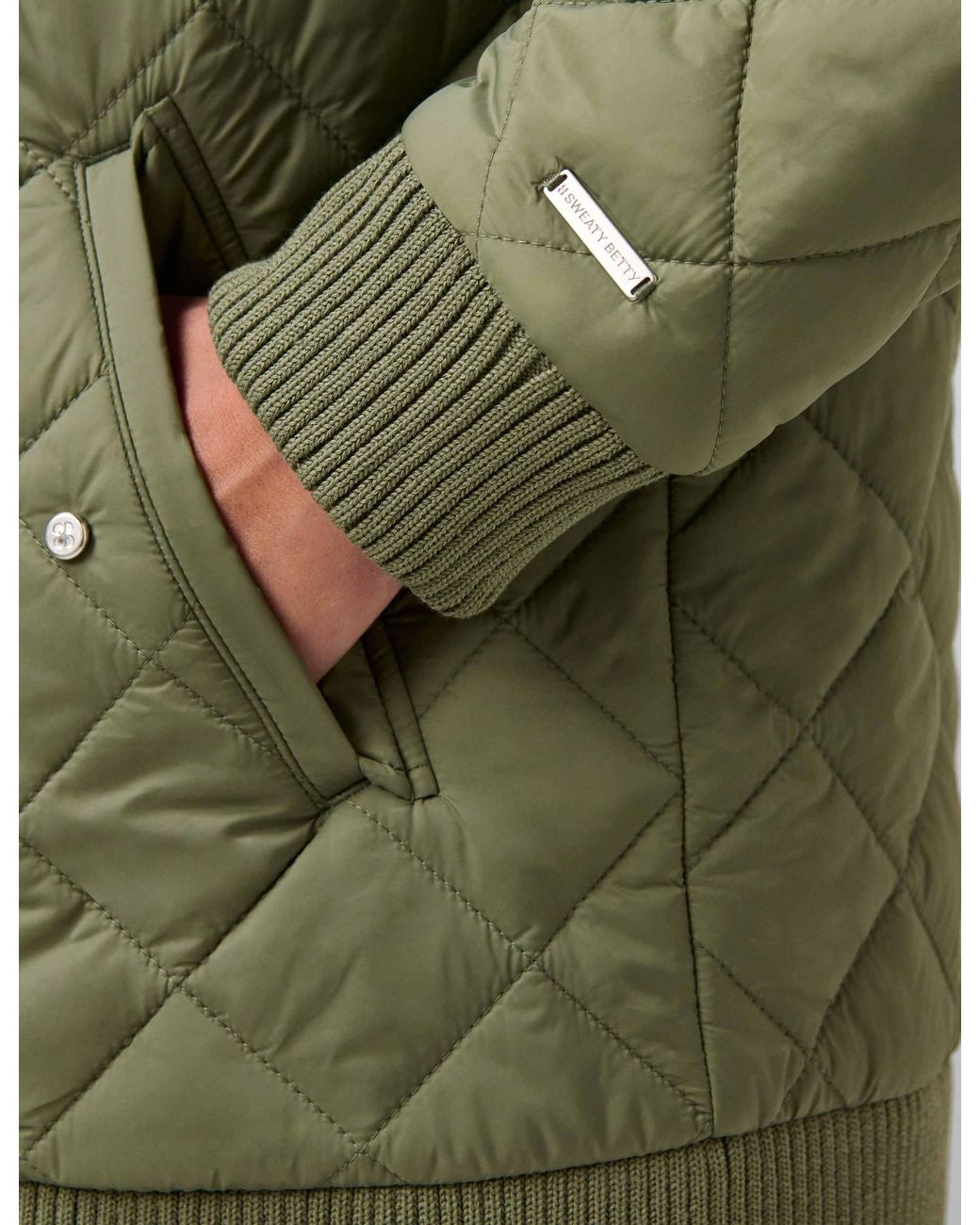 Sweaty Betty Green Women's On The Move Jacket