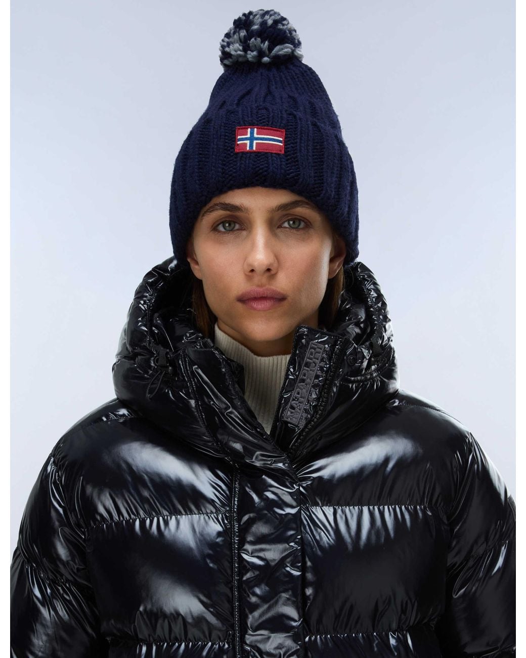 Napapijri Blue Women's Semiury Beanie