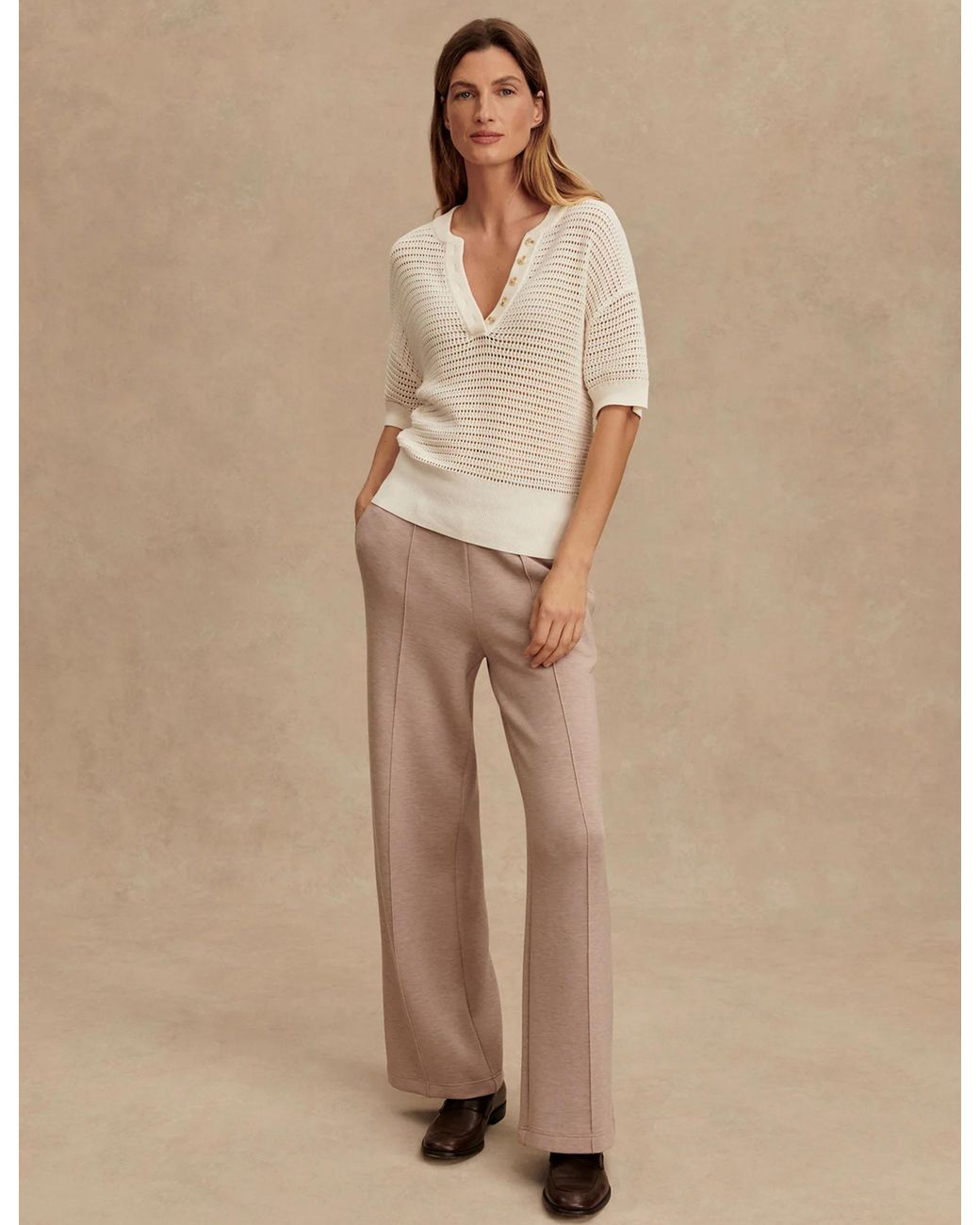 Varley Natural Women's Callie Knit Top