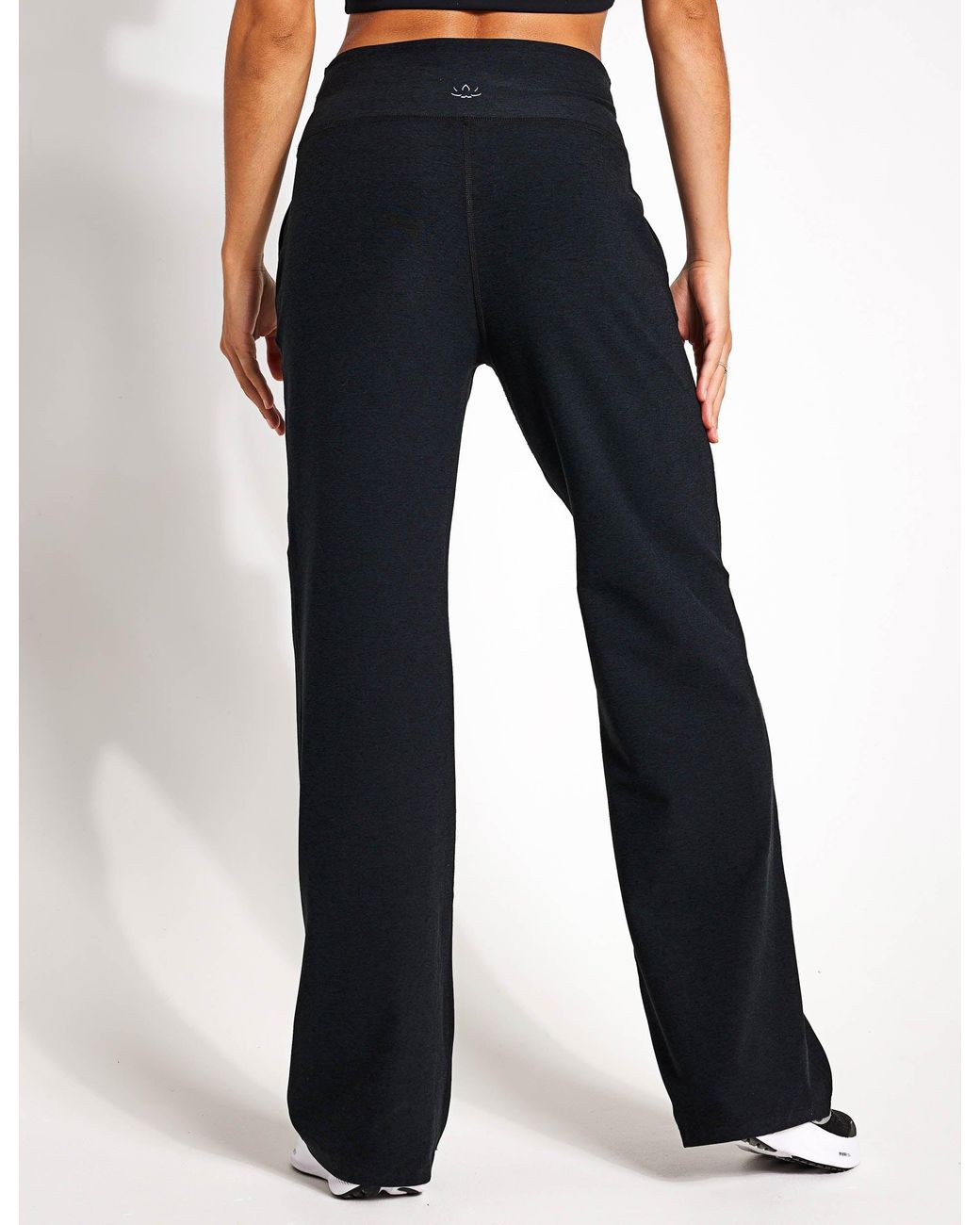Beyond Yoga Blue Women's Spacedye Laid Back Pant