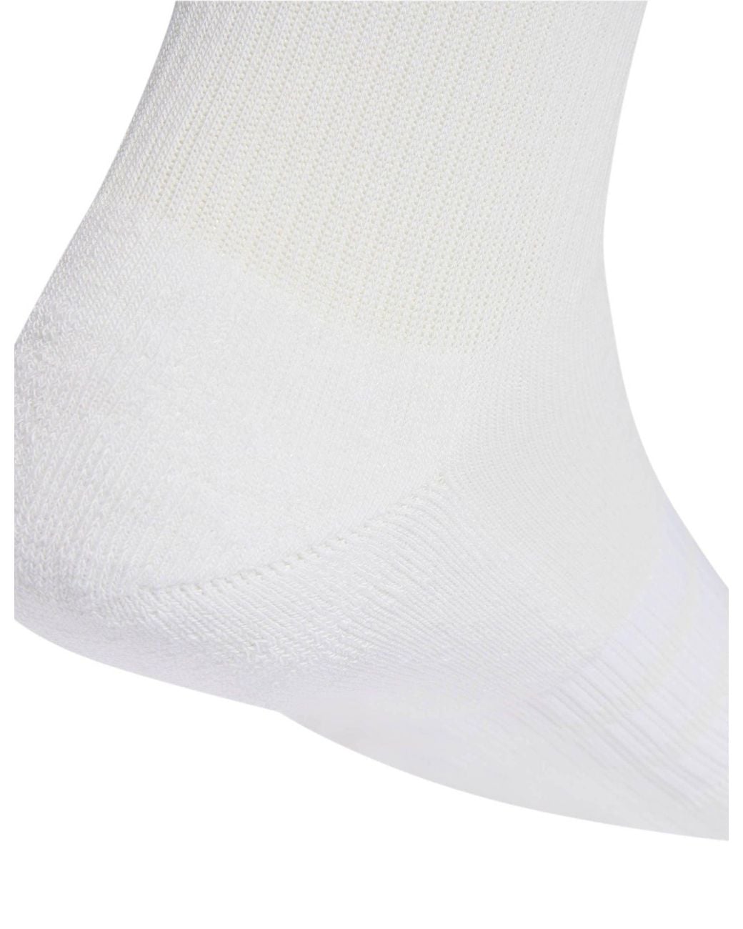 Adidas White Women's Cushioned Sportswear Crew Socks 3 Pair Pack