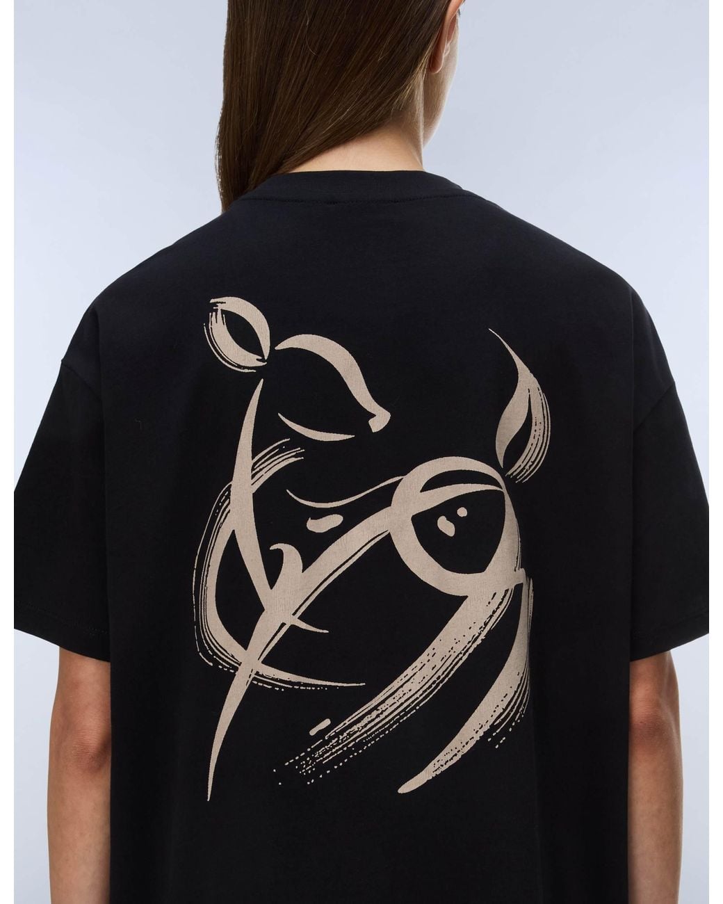 Napapijri Black Women's Aral Short Sleeve T-shirt