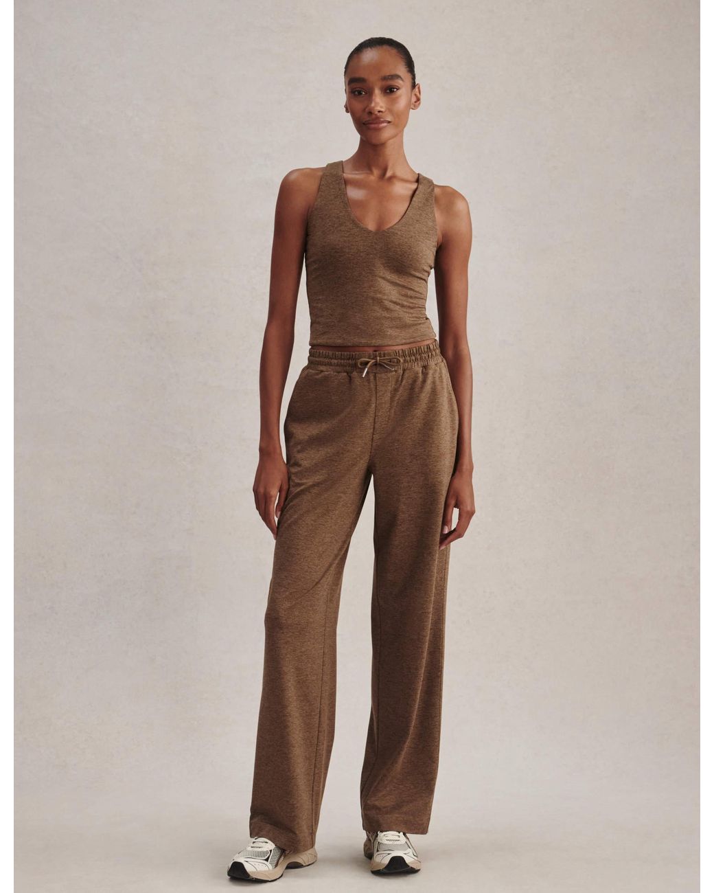 Varley Brown Women's Ruby Cropped Tank
