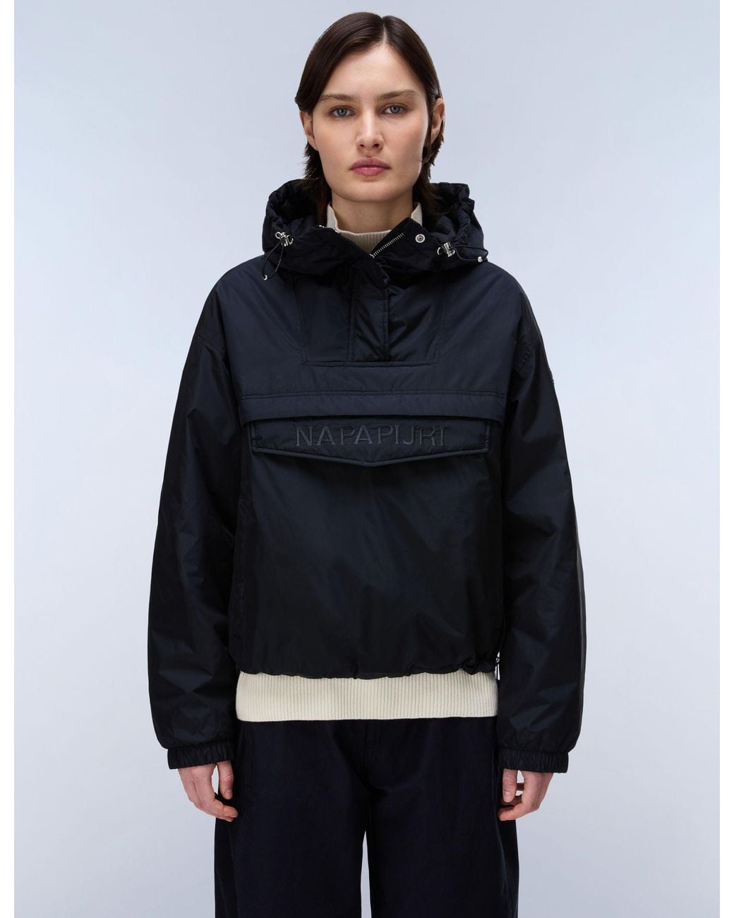 Napapijri Blue Women's Rainforest Optique Anorak Jacket