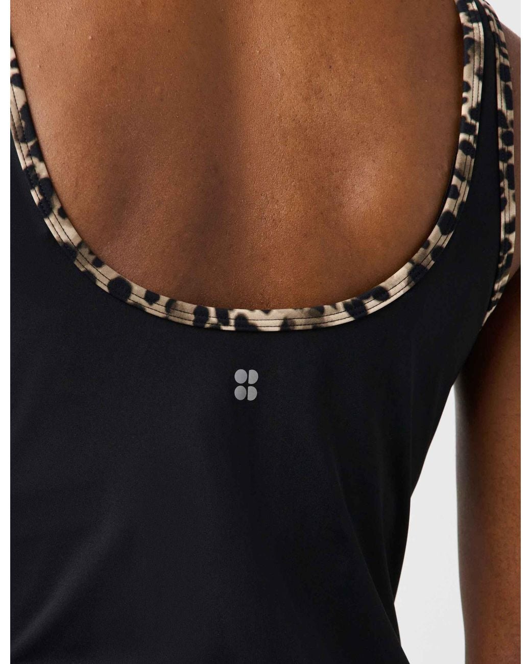 Sweaty Betty Black Women's Power Contrast Binding Tank