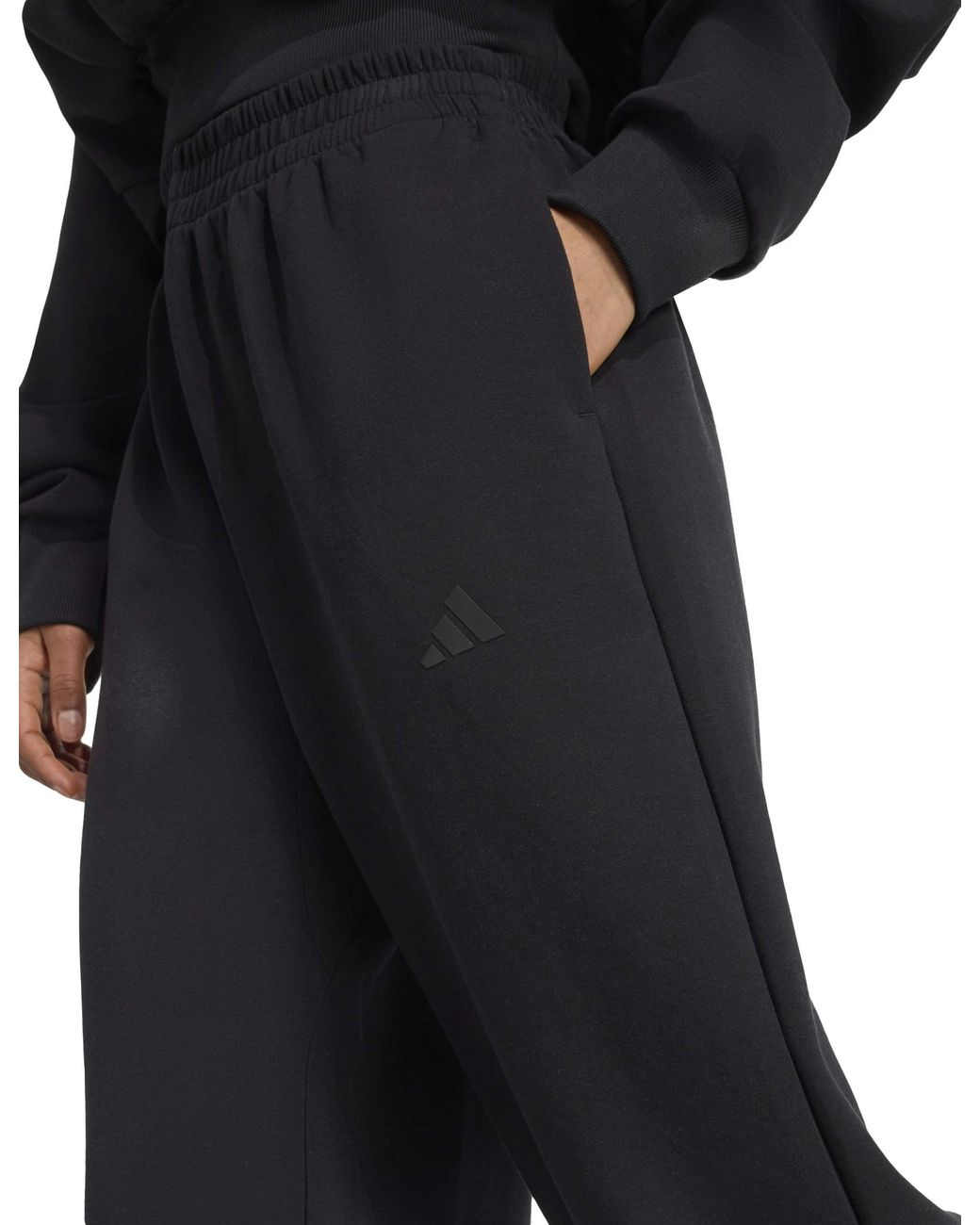 Adidas Black Women's Soft Lux Loose Pant