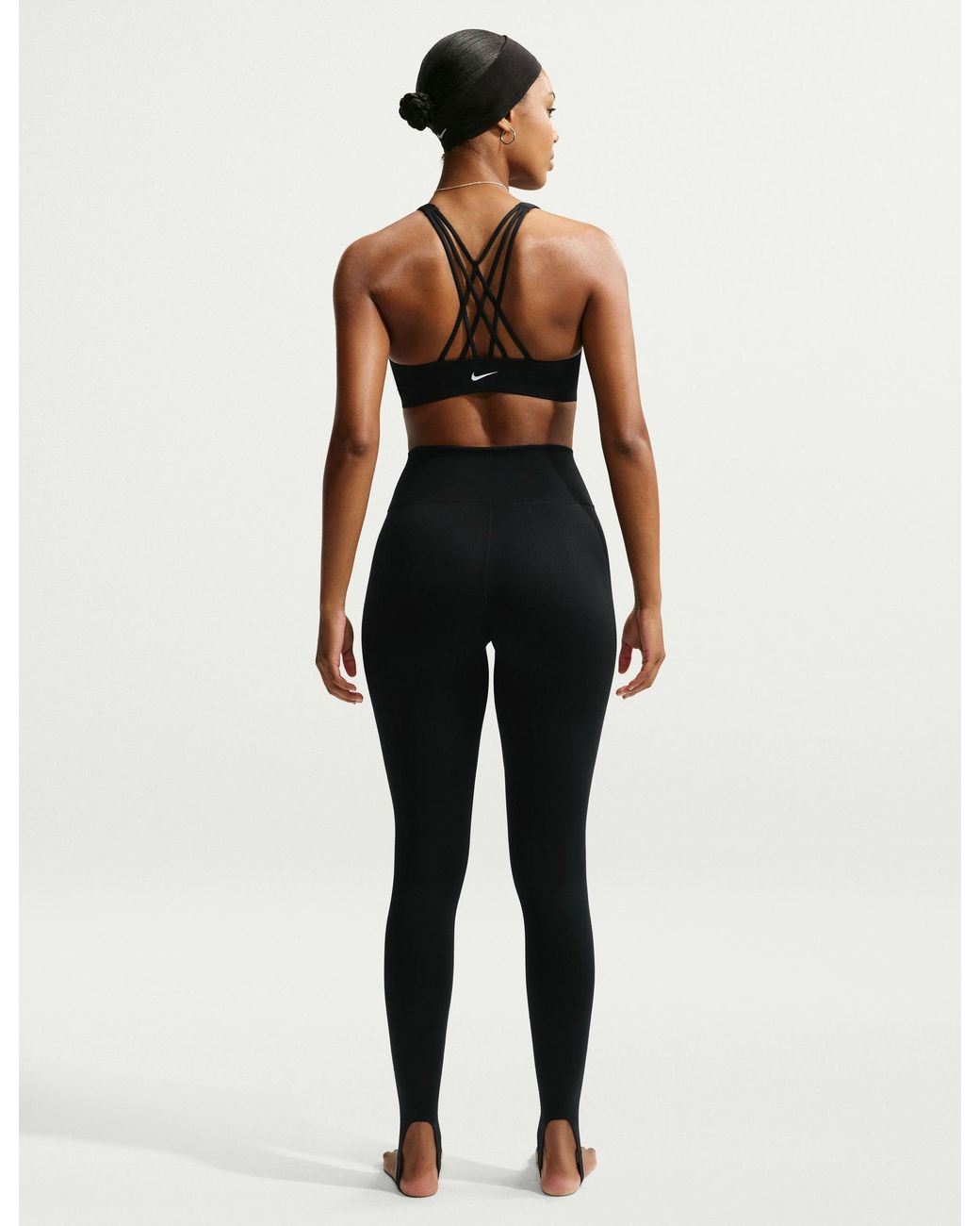 Nike Black Women's Indy Strappy Light Support Sports Bra