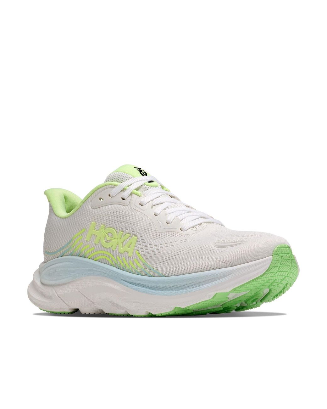 Hoka One One White Clifton 11 Road Running Shoes