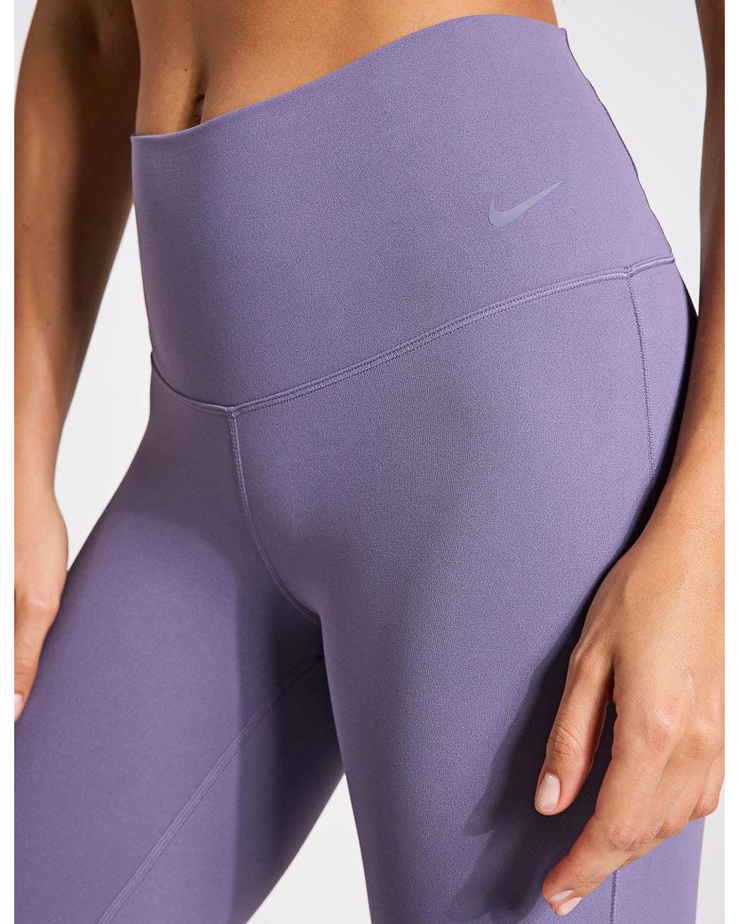 purple nike leggins