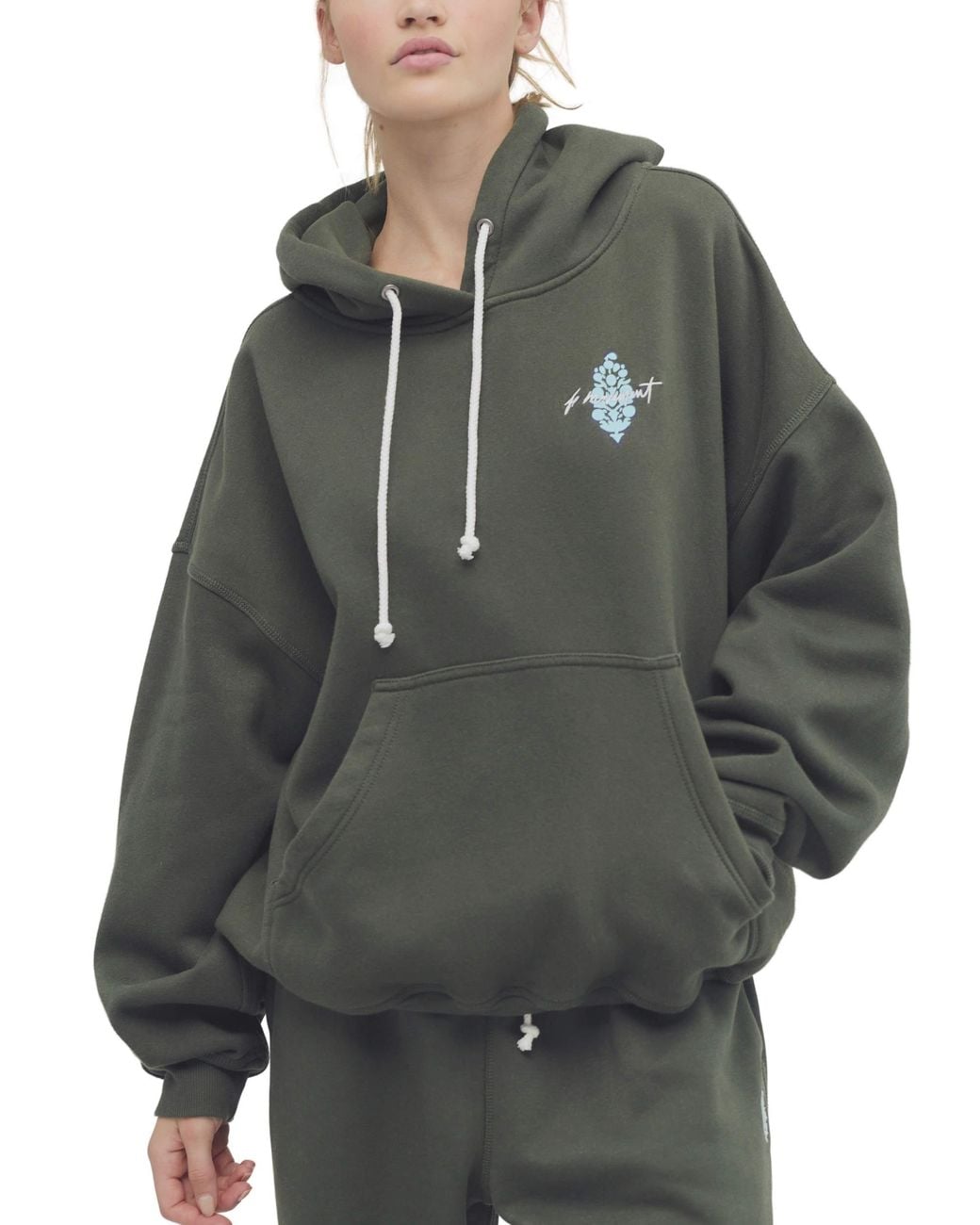 Fp Movement Gray Women's Final Call Logo Hoodie