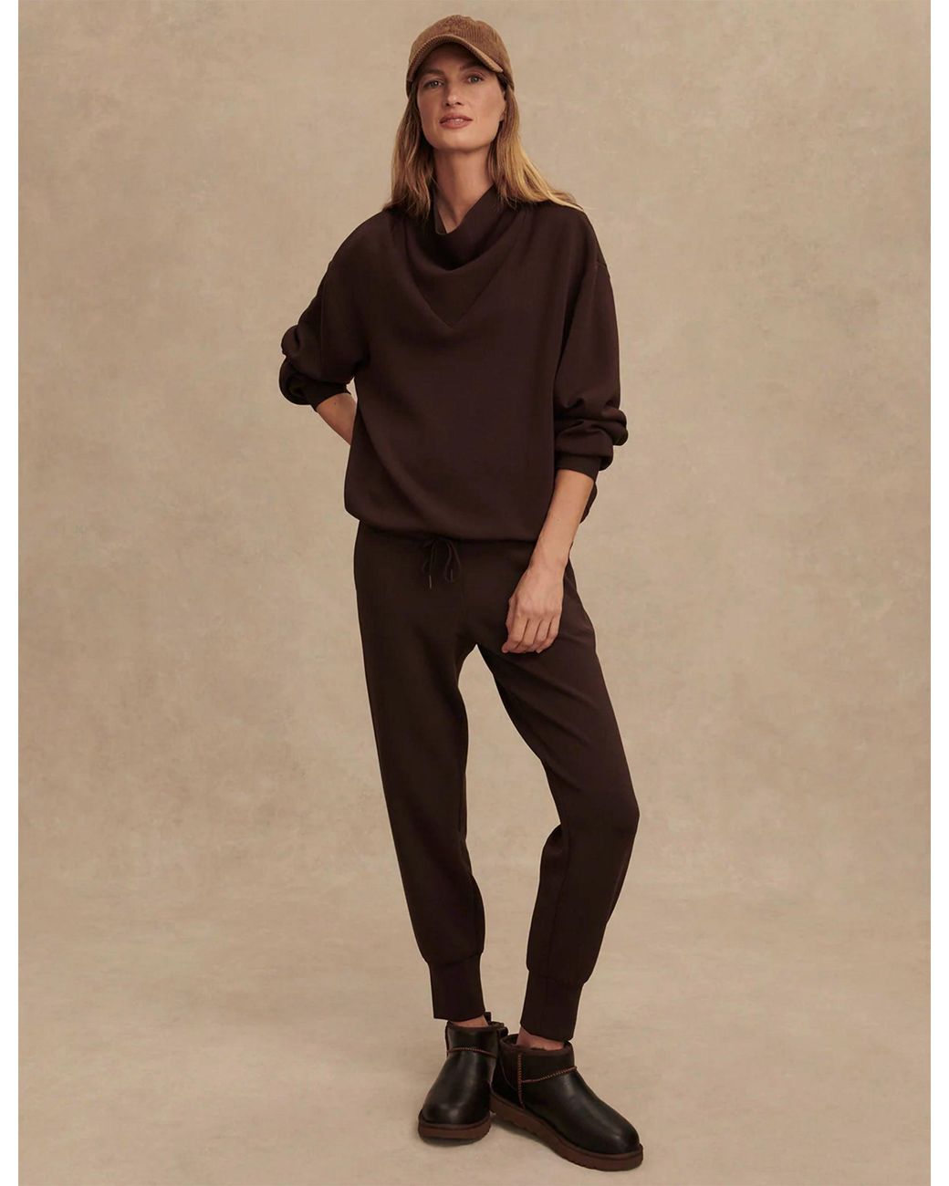 Varley Natural Women's The Slim Cuff Pant 27.5"