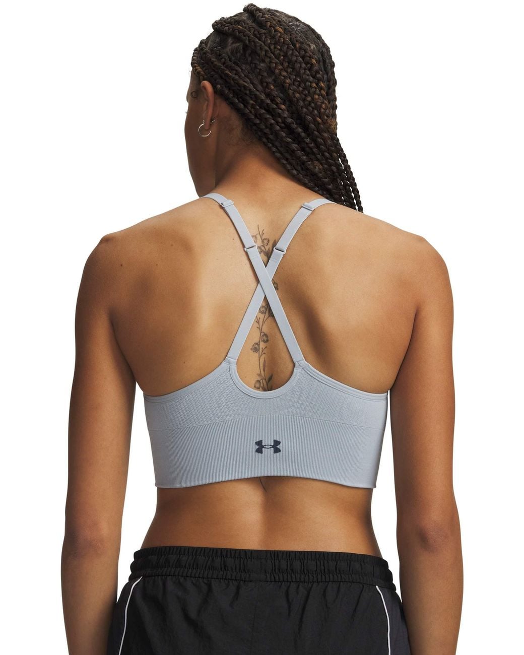 Under Armour Blue Women's Vanish Seamless Low Light Support Sports Bra
